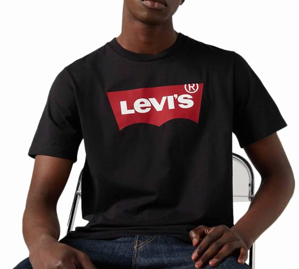Levi's Batwing Logo Graphic Set-In Neck Camiseta Hombre
