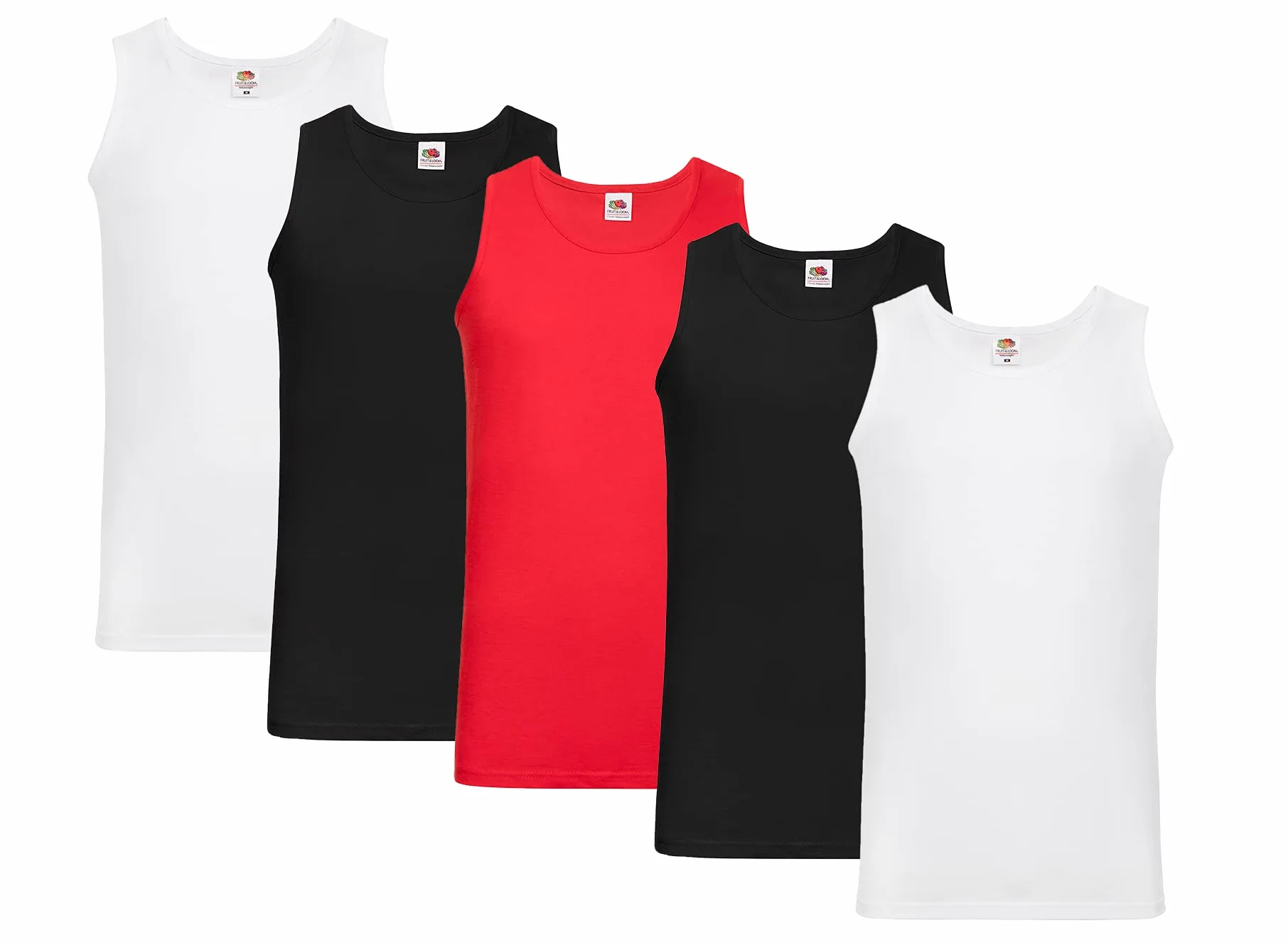 Fruit of the Loom Camiseta de Tirantes Anchos Hombre Pack de 1