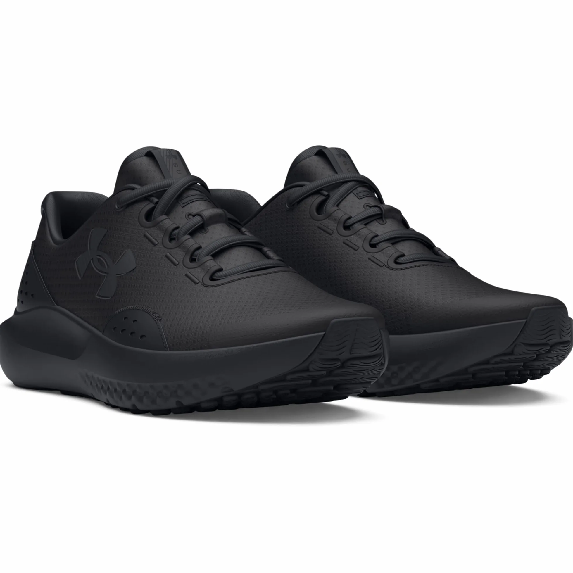 Under Armour Ua Bgs Surge 4, Zapatillas para correr Niños, Negro, 37.5 EU