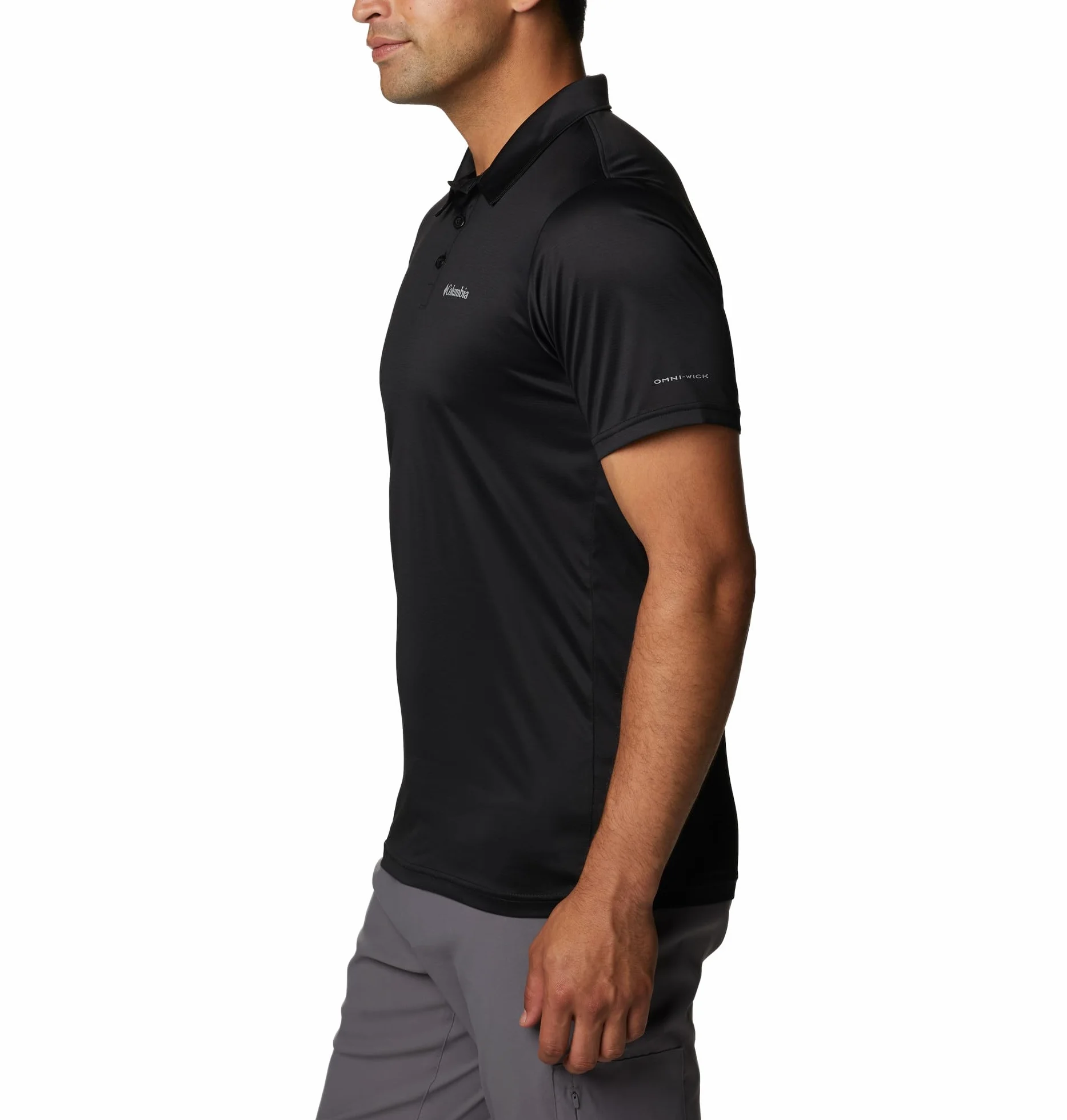 Columbia Hike Polo Manga Corta para Hombre