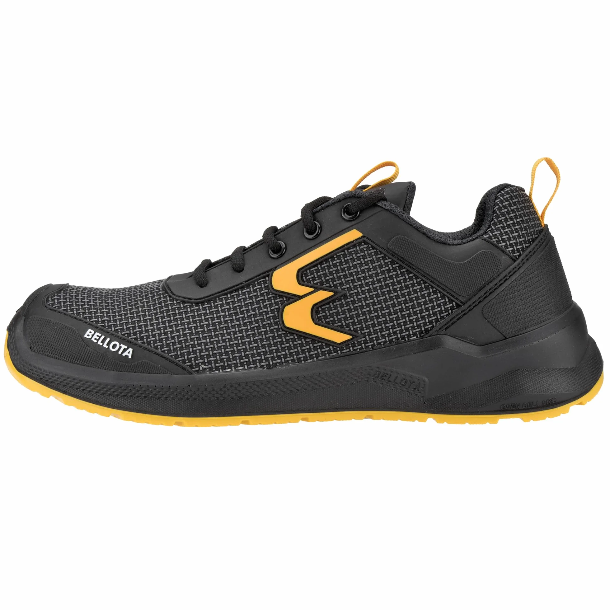 Bellota RUNNS3S48 Zapatilla de Seguridad S3S Hombre Mujer, Negro Talla 49