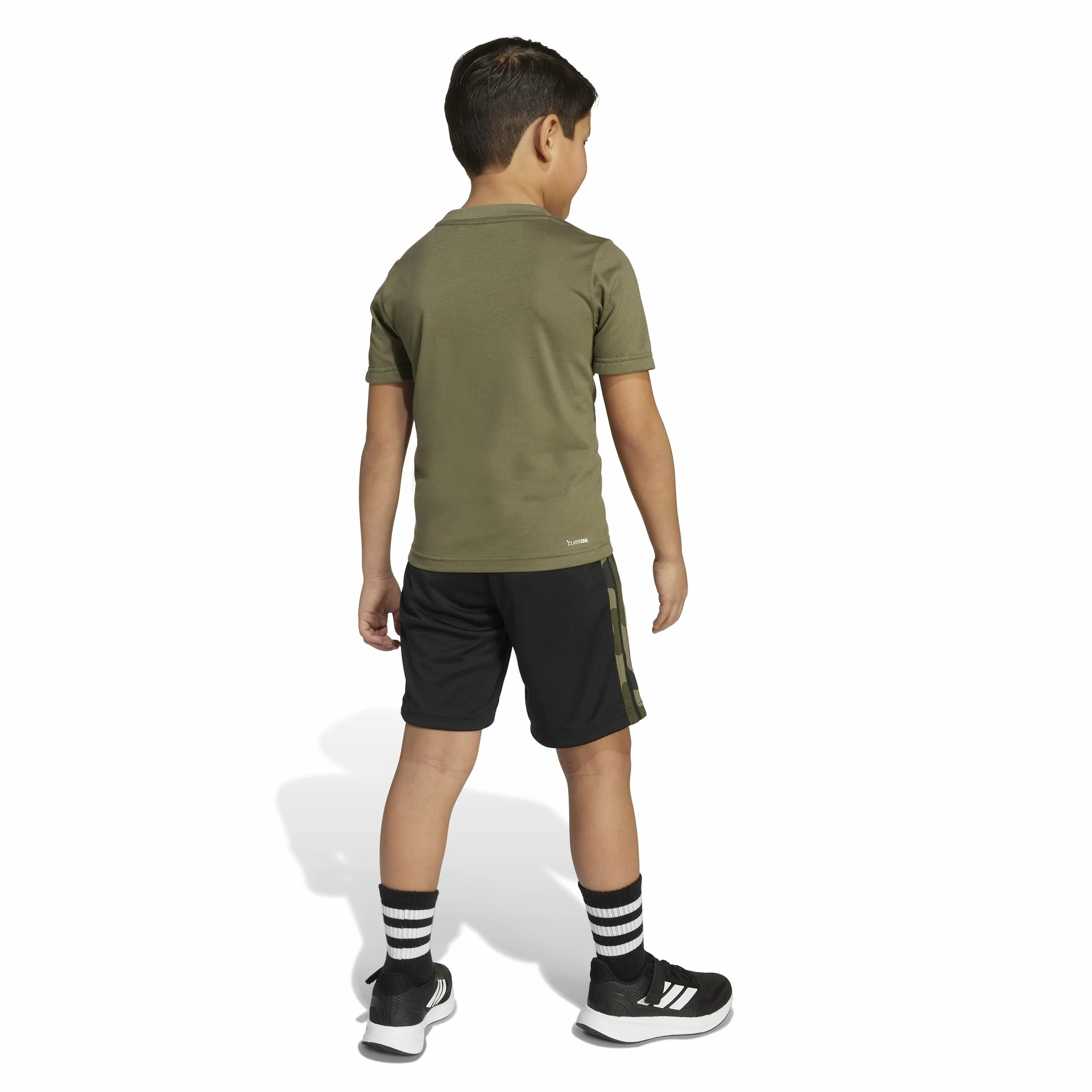 adidas Train Essentials Camo Print Set Pantalón deportivo para jóvenes y bebés Unisex niños