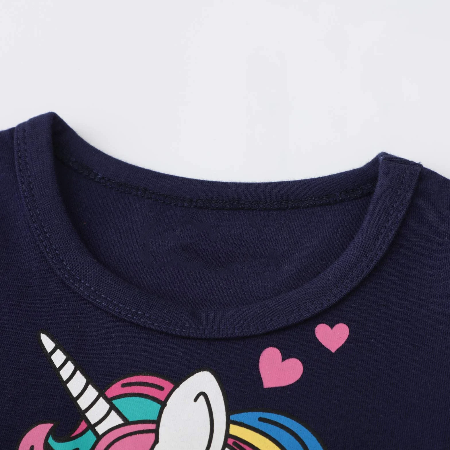 Vestido Niña Unicornio Algodón Lentejuelas Tul Cuello Redondo Vestidos Princesa Fiesta Verano Talla 2-7 Años