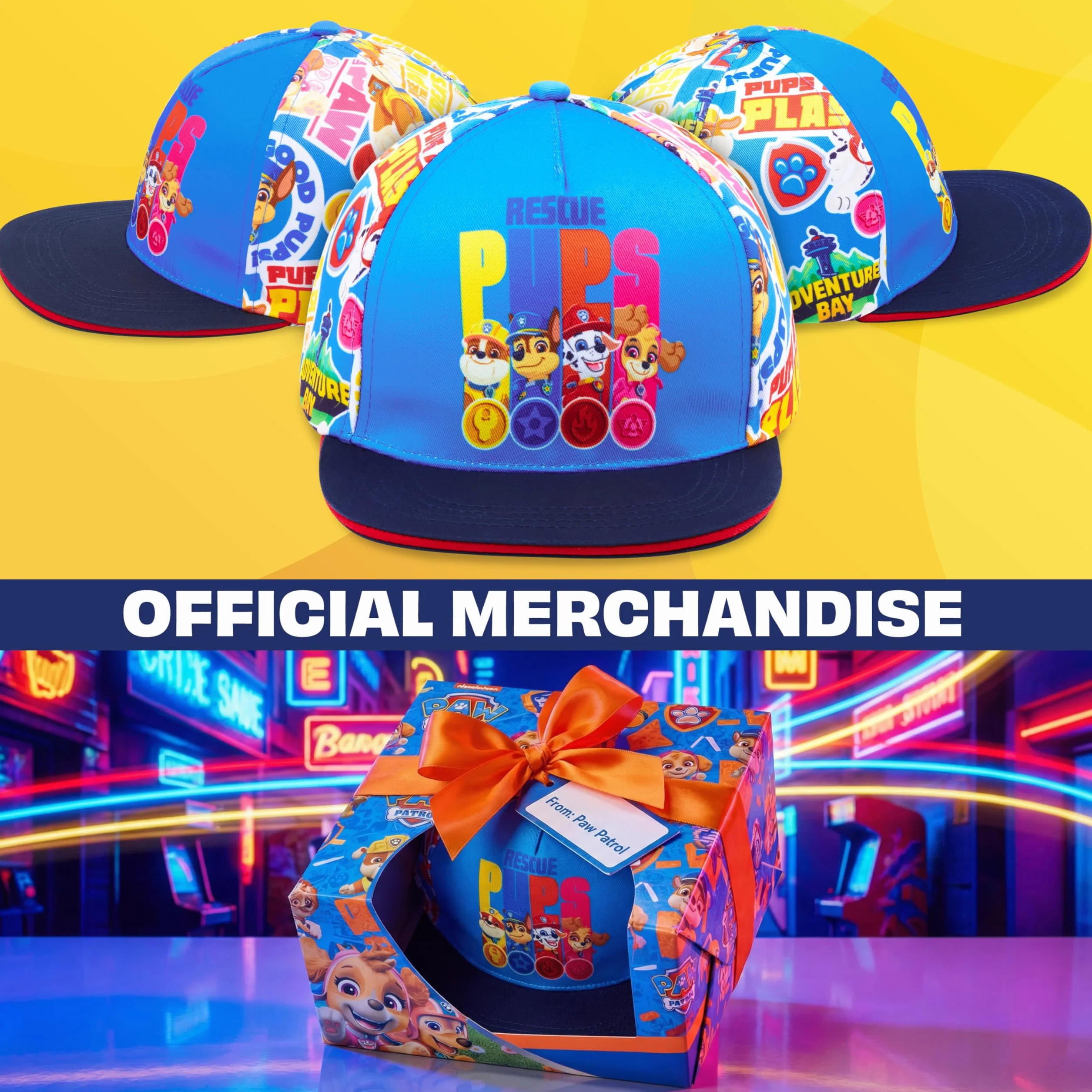 Hot Wheels Patrulla Canina Barrio Sesamo Gorra y Gafas de Sol Niño Set Verano Protección Solar UV