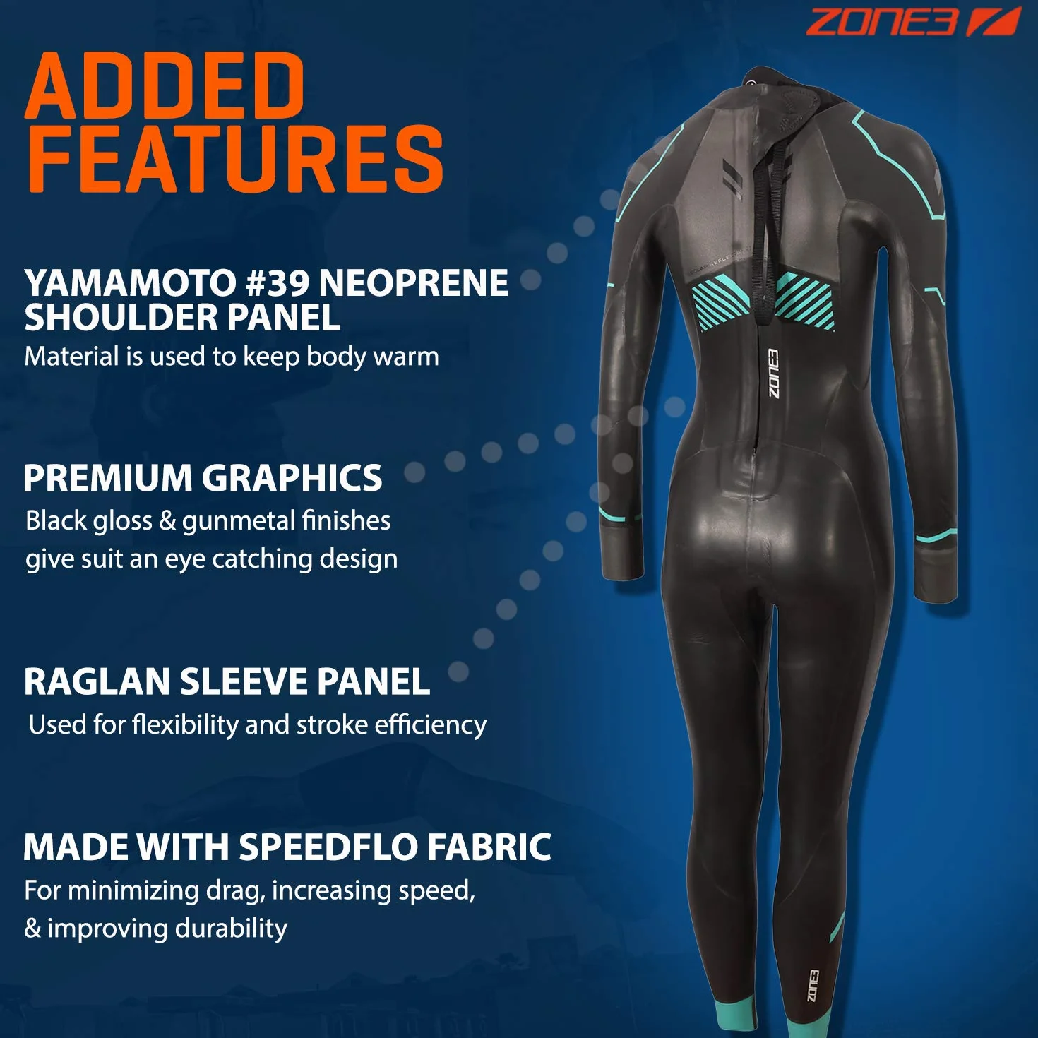 ZONE3 Advance Traje de Neopreno Mujer Triatlón Surf Kayak Deportes Acuáticos