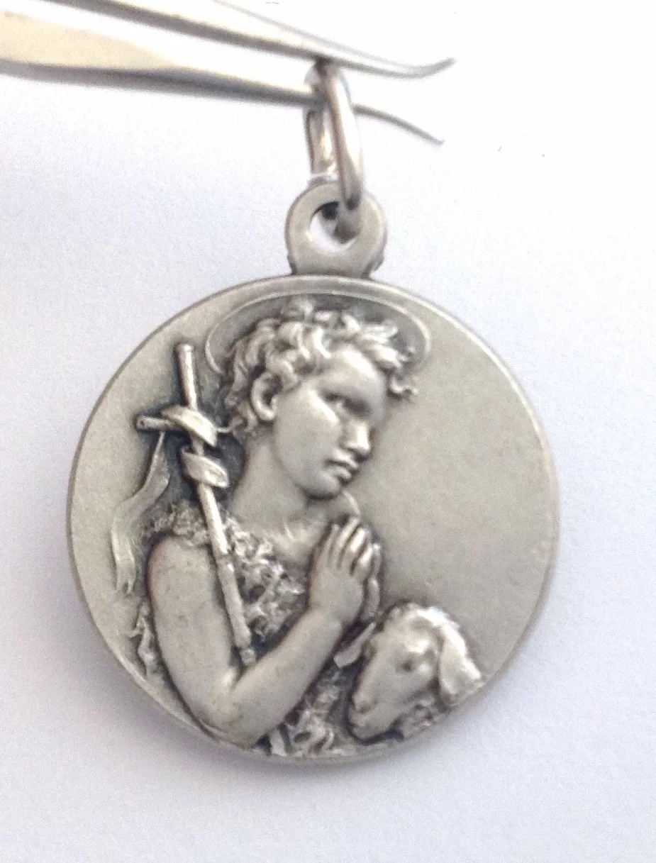 Medalla de San Juan Bautista Niño - Las Medallas de Los Patronos