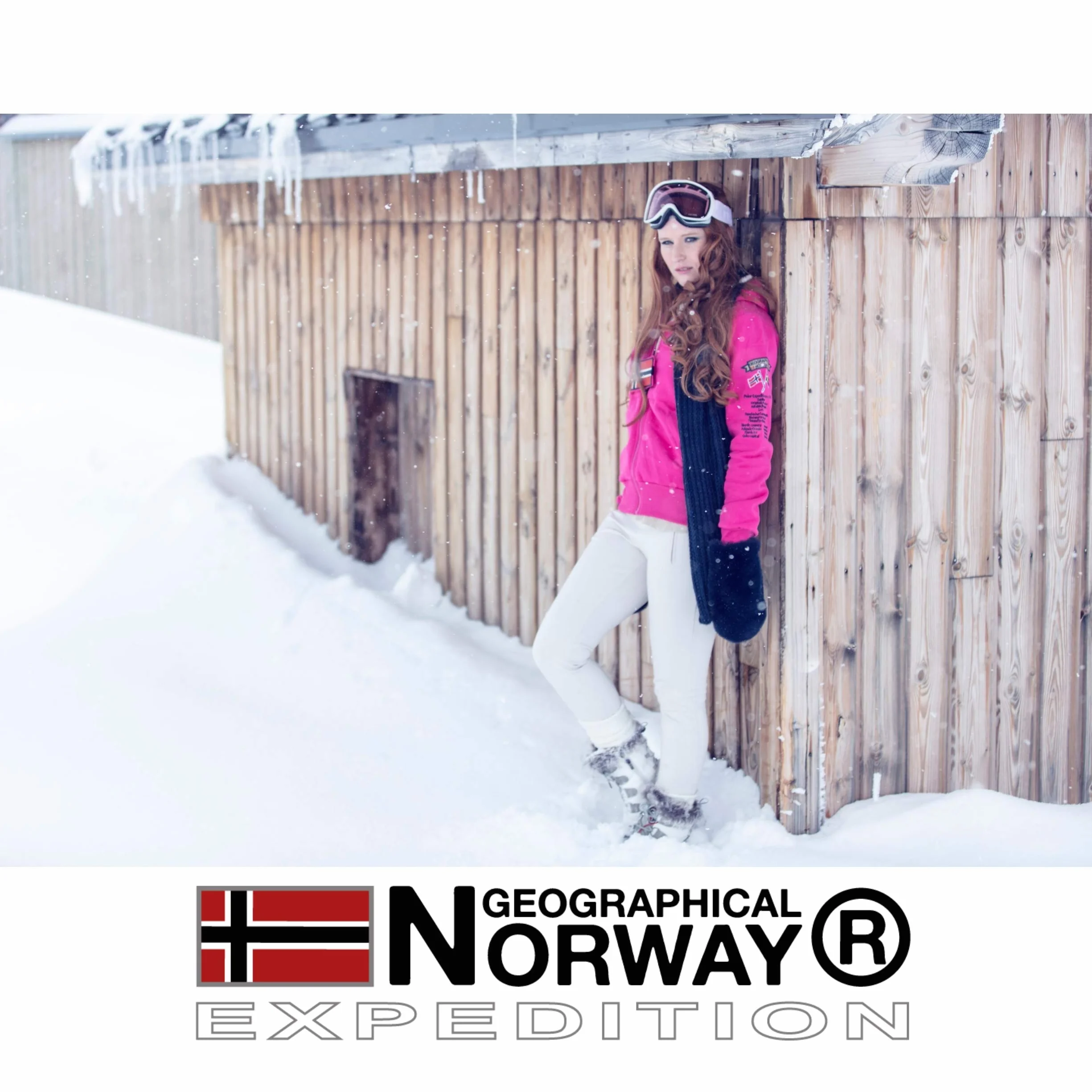 Geographical Norway Coraly Lady Parka Mujer Otoño Invierno Cálido Abrigo Capucha Chaqueta A Prueba De Viento