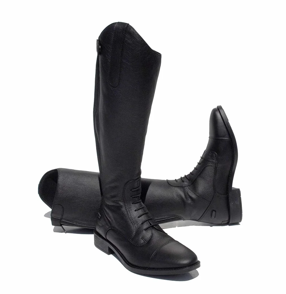 Rhinegold Elite Extra Short Luxus Leather Riding Boot