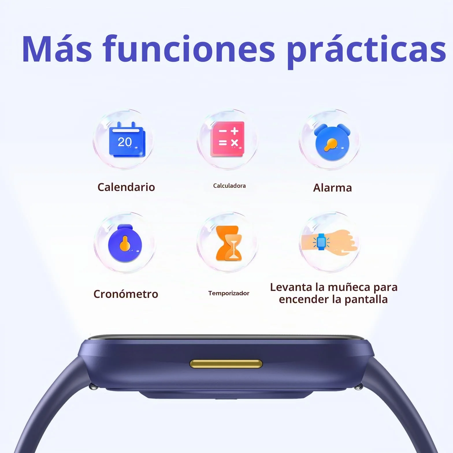 Parsonver Reloj Inteligente para Niños Smartwatch con 20 Deportivos Monitor Sueño Frecuencia Cardíaca IP68 Impermeable 1.69" Azul