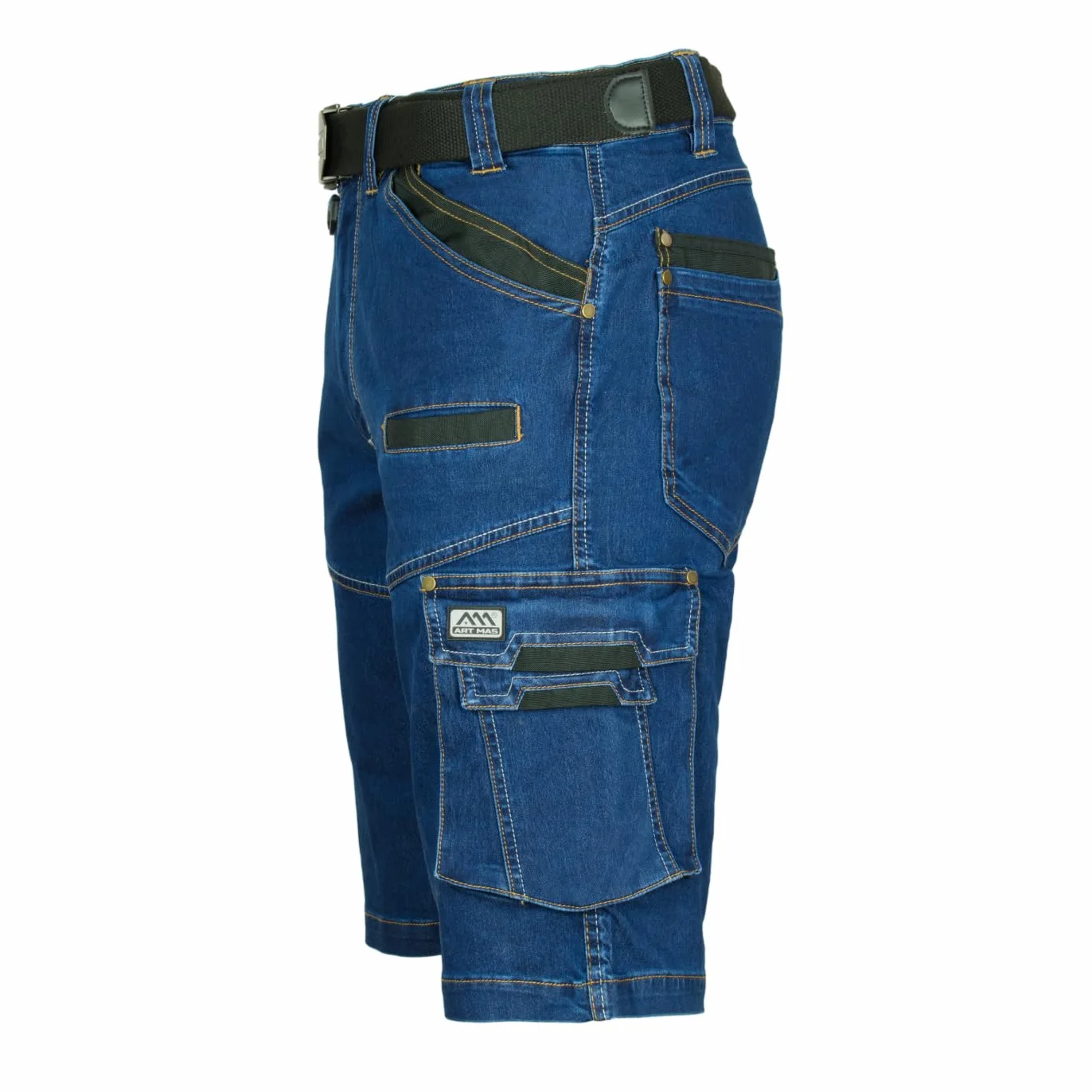 COLEMANN Pantalones cortos de trabajo para hombre 12 bolsillos 265 g/m² elásticos resistentes