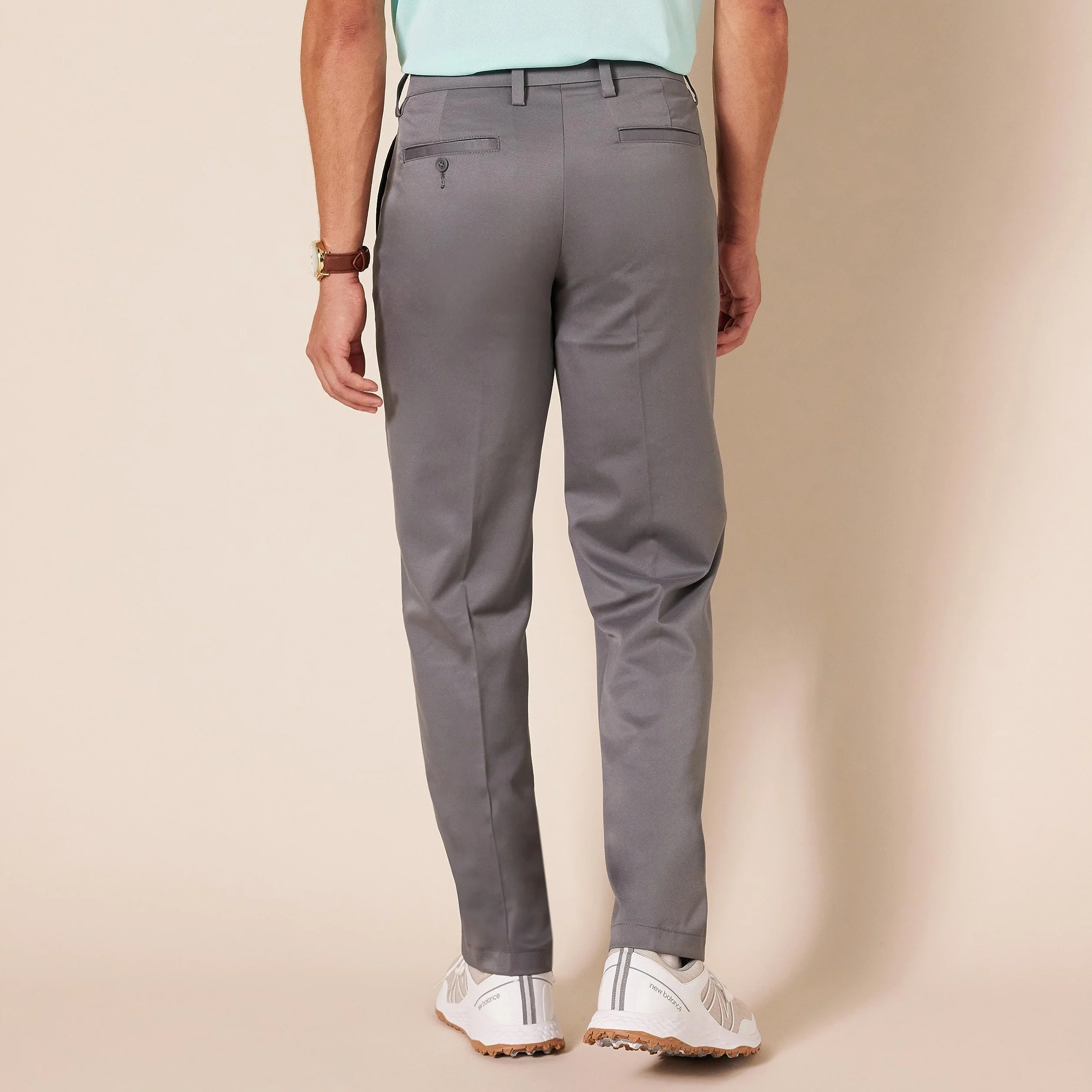 Amazon Essentials Pantalones de Golf Elásticos Corte Recto Hombre