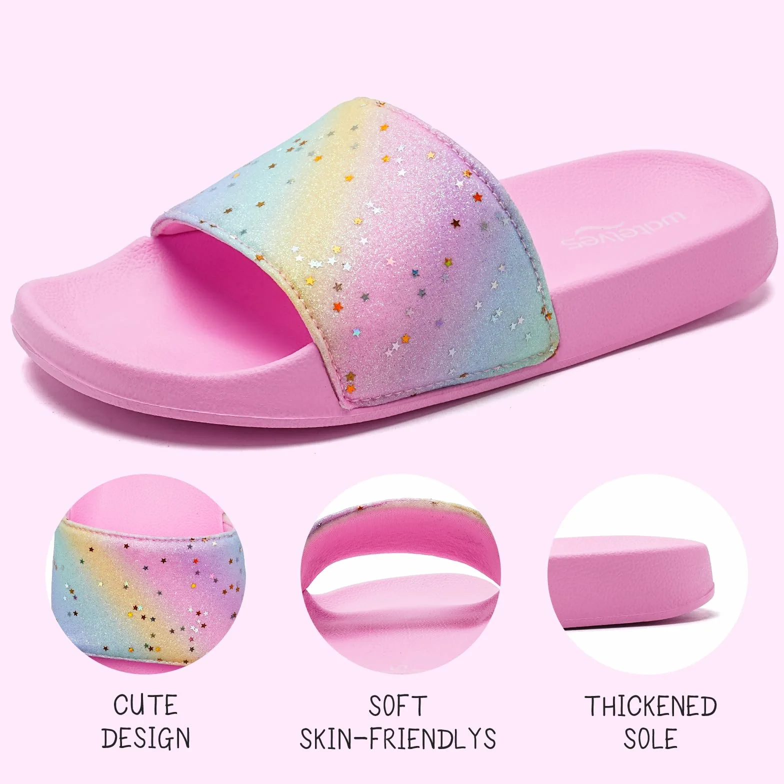 Chanclas Niña Playa Piscina Verano Antideslizante Sandalias Hogar