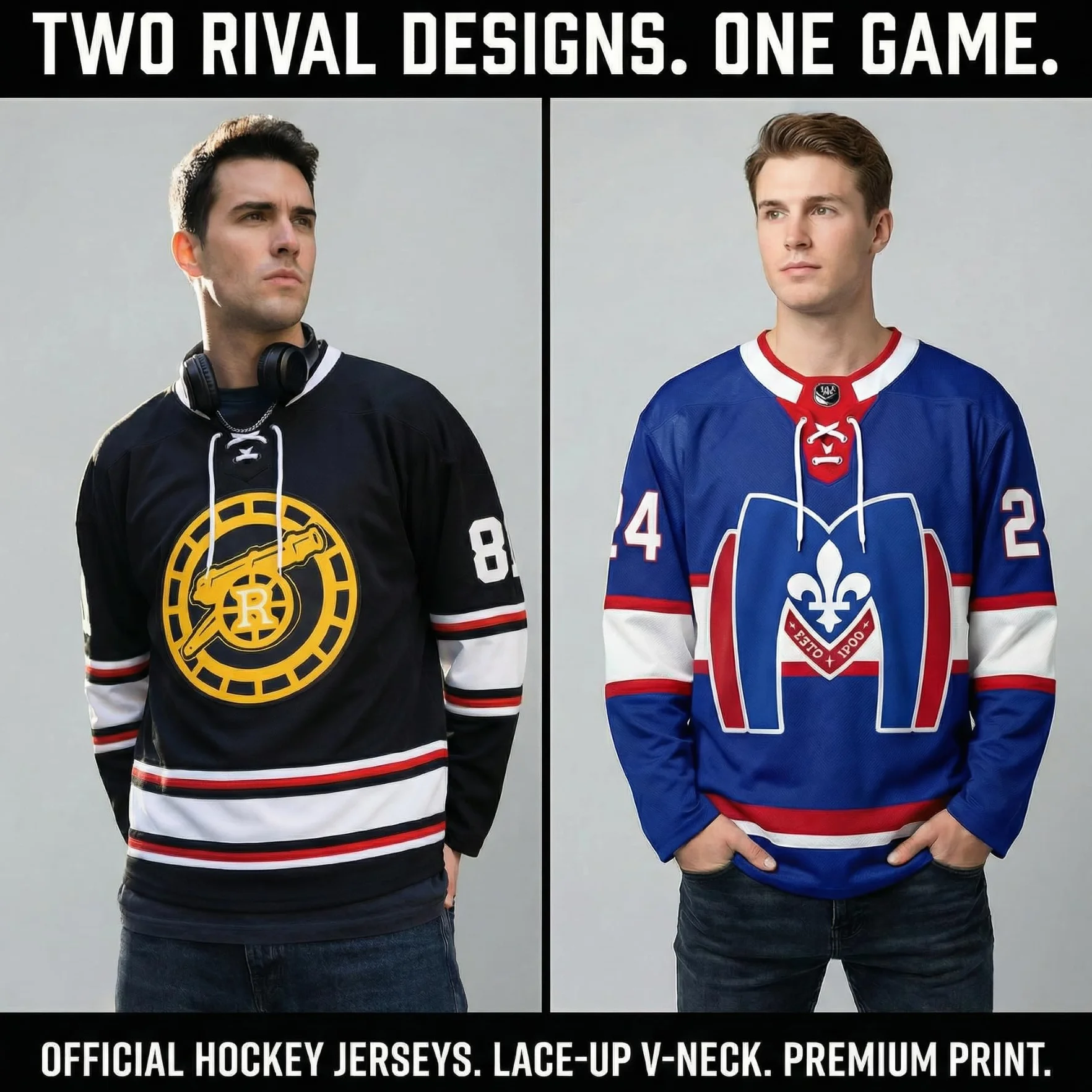 Sudadera de Hockey Heated Rivalry Rozanov 81 Hollander 24 Jersey Cuello Cordones Manga Larga Unisex Streetwear