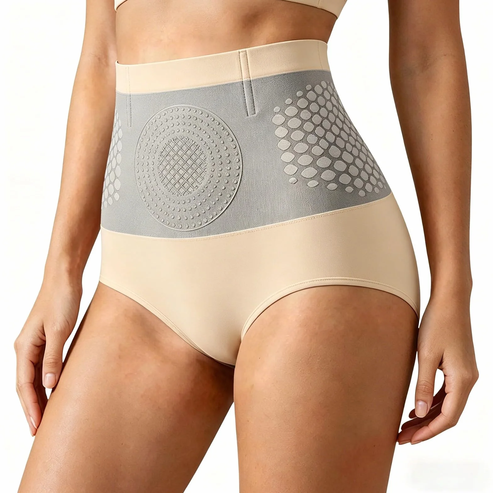 Pantalones Cortos termogénicos Esculpir quemagrasas Cintura Alta Control Barriga Mujeres