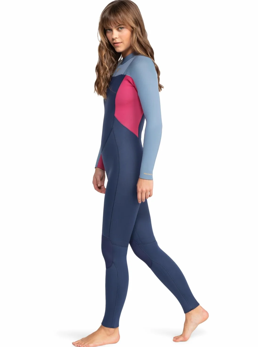 Roxy Traje de Neopreno Prologue Mujer 4/3 mm Cremallera Trasera Mezclilla Oscura