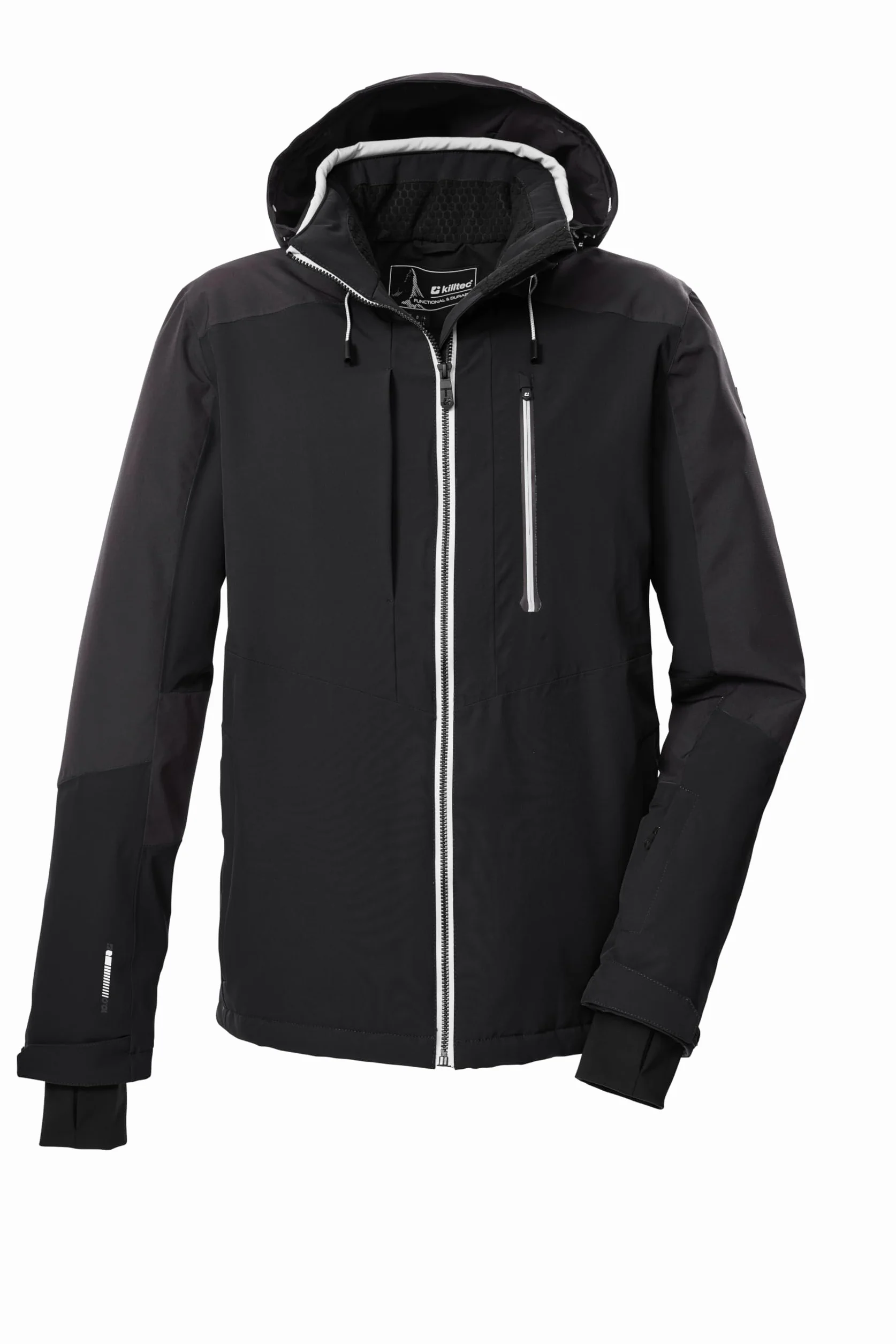Killtec Ksw 45 Mn Ski Jckt Chaqueta de esquí Hombre con capucha cremallera protección nieve