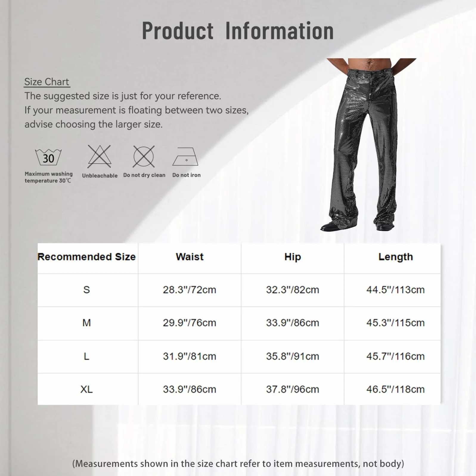 Choomomo Pantalones retro años 70 80 para hombre, brillantes, jazz, baile escénico