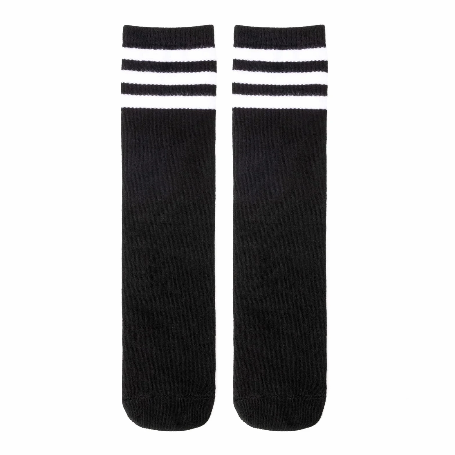 DRESHOW Calcetines de Fútbol a Rayas Hasta la Rodilla Algodón Largo Tubo para Niños