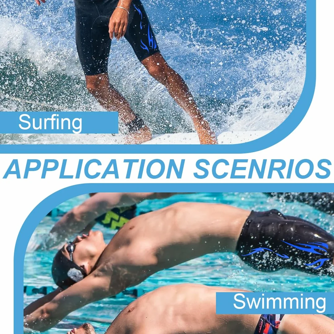 Traje de baño para Hombre con Capucha superelástico Playa Natación Buceo XL