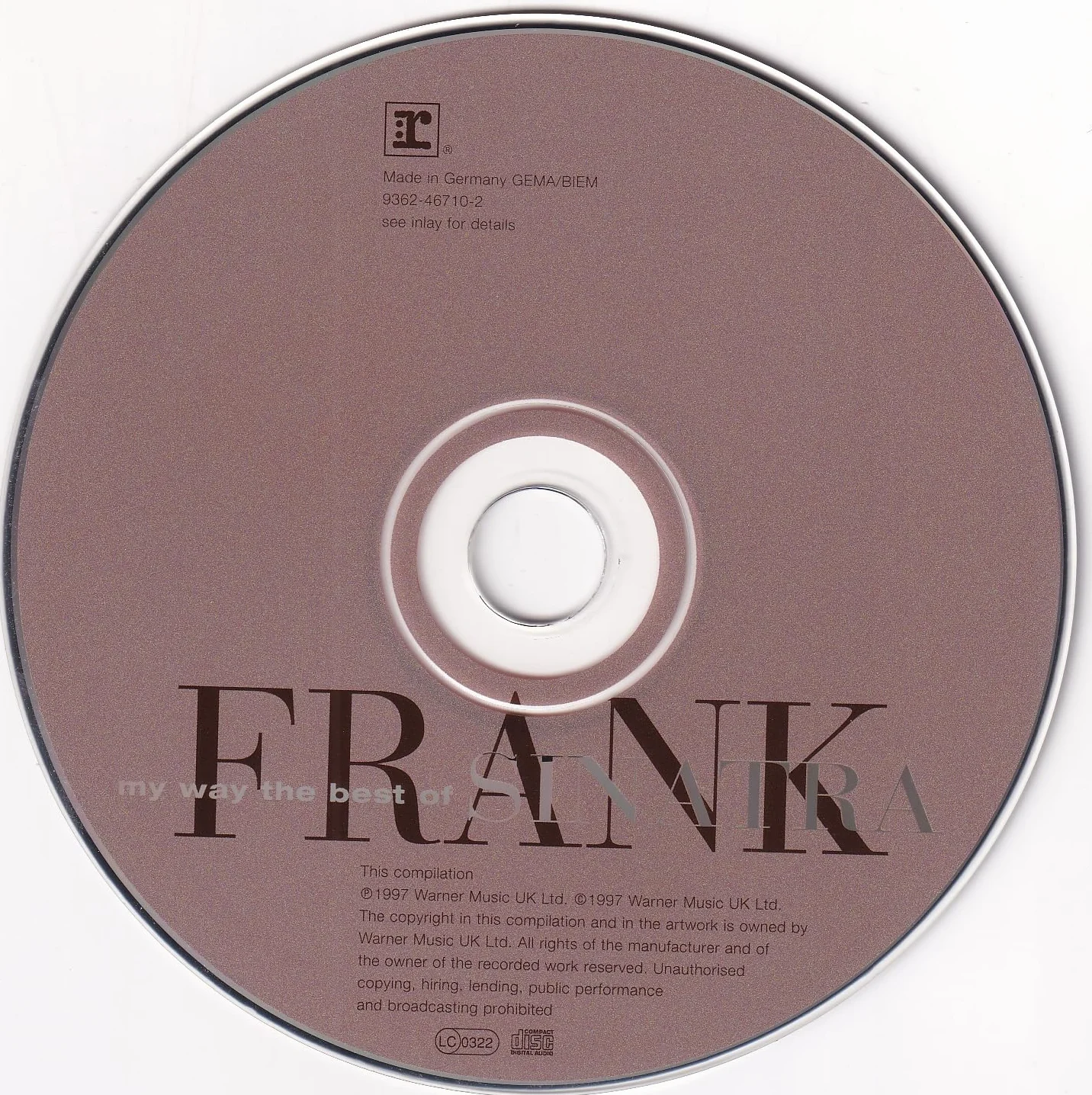 Frank Sinatra My Way-the Best of