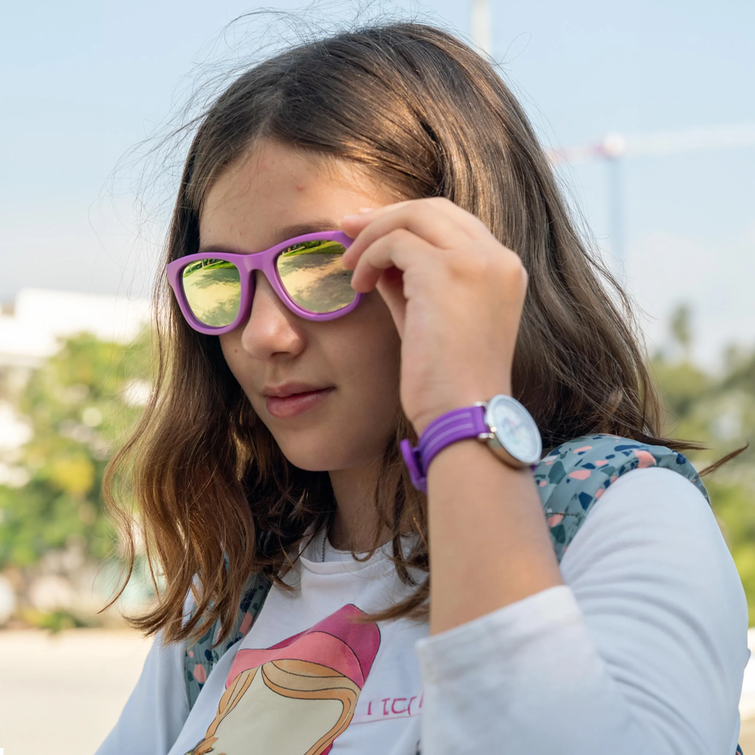 Kiddus Gafas de Sol UV400 Recicladas para Niños a partir de 10 Años