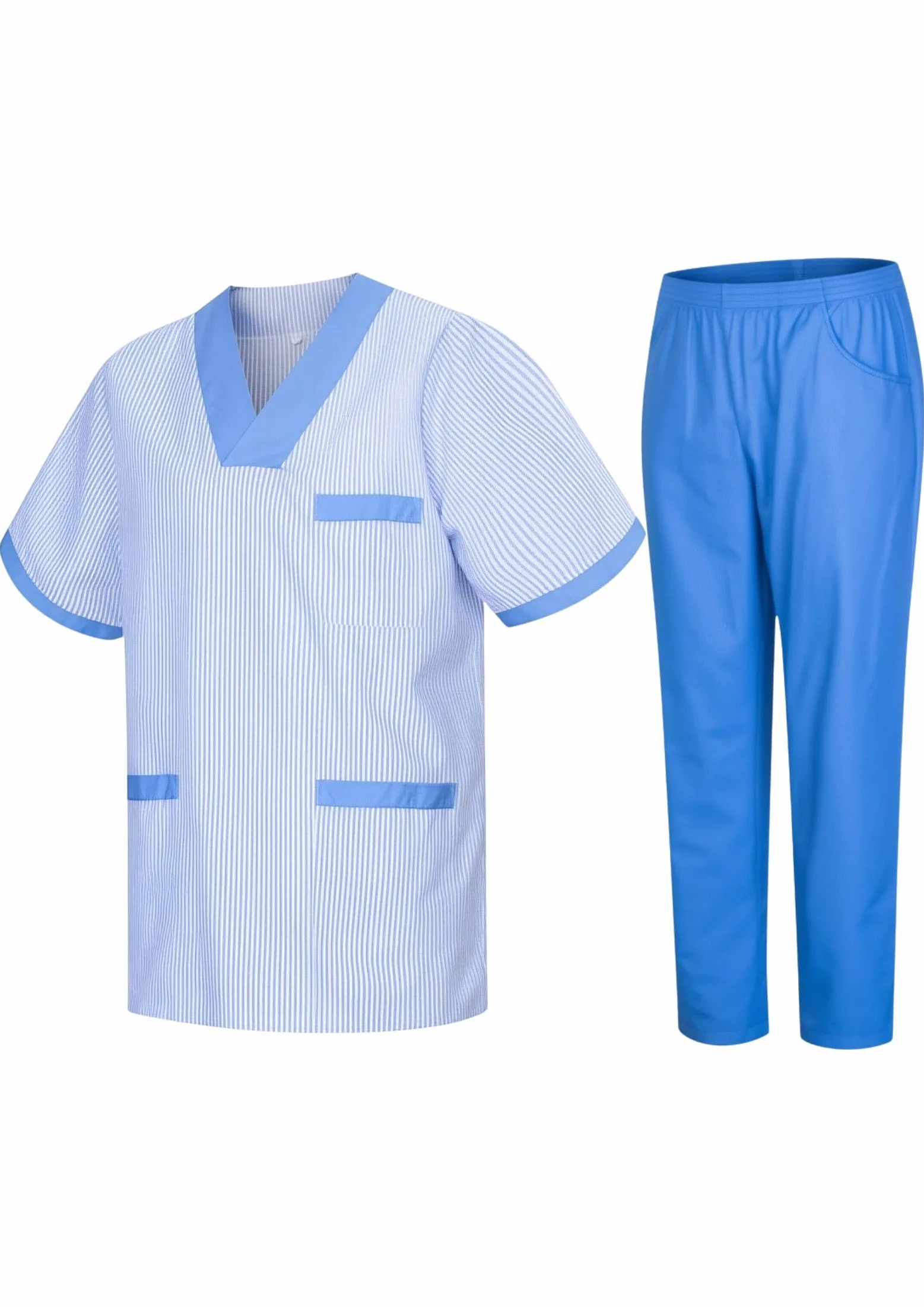 Victory Camisa Sanitario Unisex Raya Profesional Transpirable Con Elastico T817