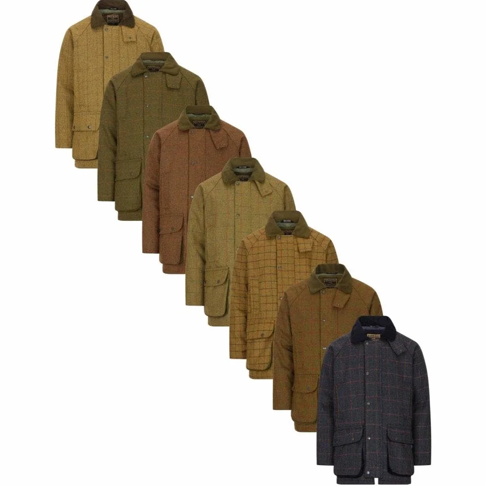 Walker and Hawkes Barlaston Chaqueta de Tweed Hombre Abrigo Hípica Caza