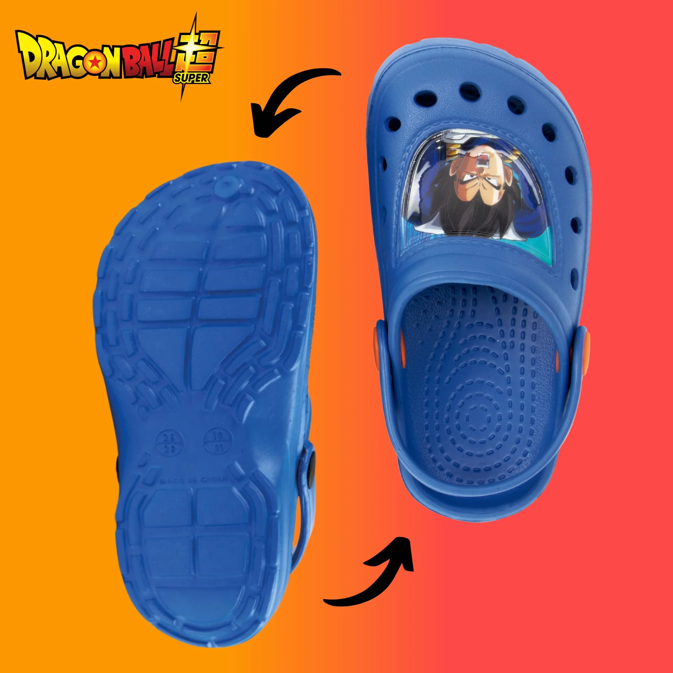 Dragon Ball Z Zuecos para Niños Goku Sandalias Clasicas Tallas EU 22-33