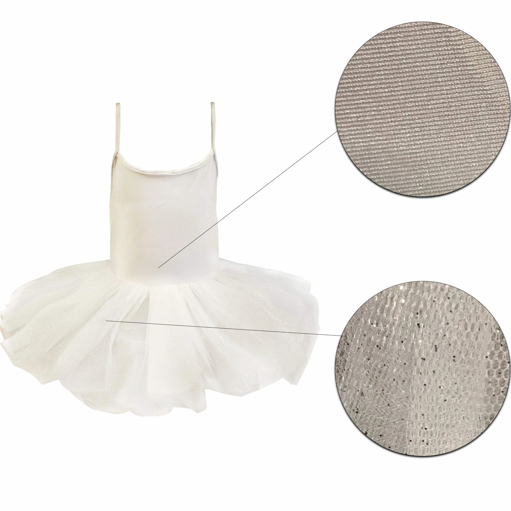 Carnavalife Maillot Ballet Niña Tutus Tirante Fina Danza Bailarina Clases Disfraces