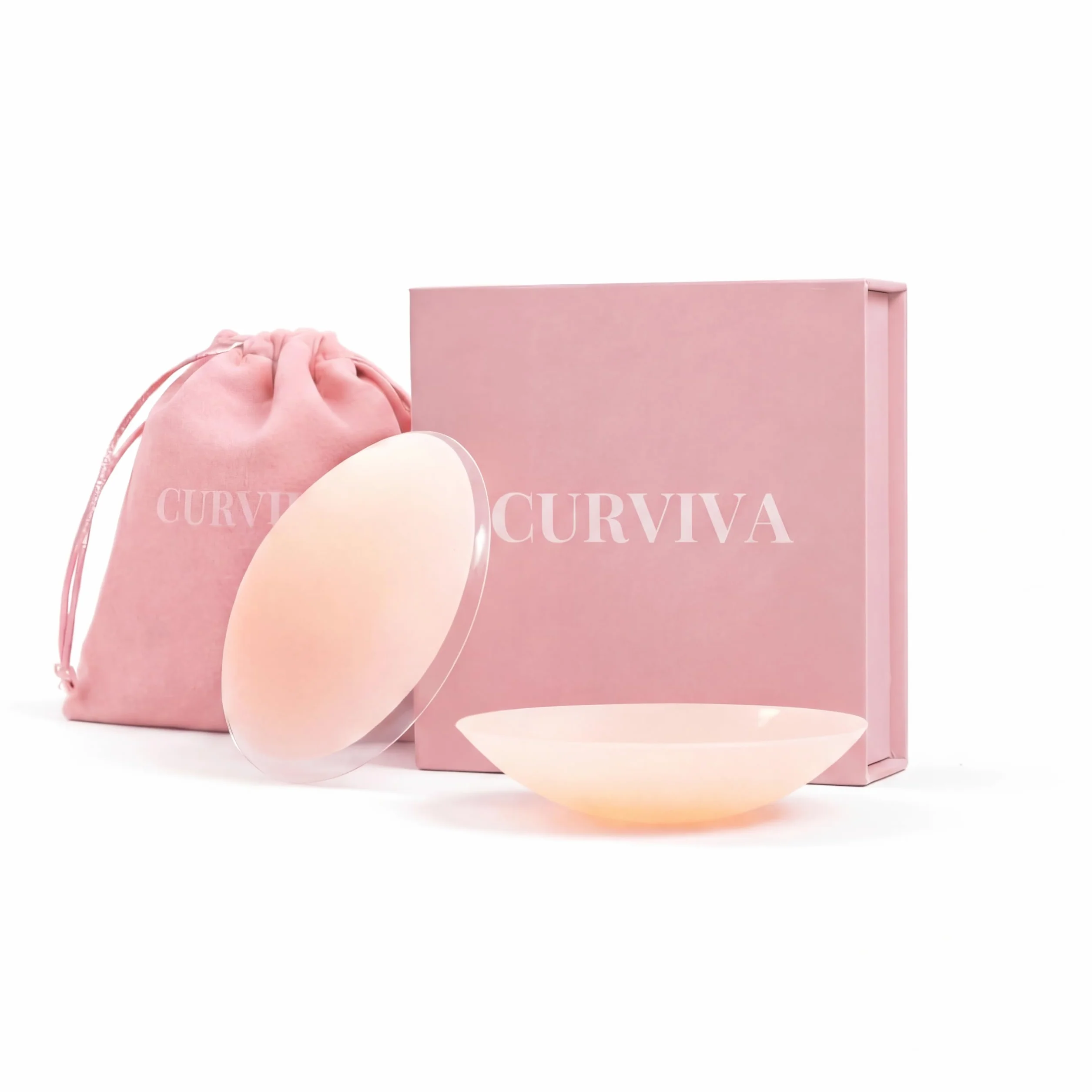 Pezoneras Invisibles Autoadherentes de Silicona Reutilizables para Vestidos sin Sujetador
