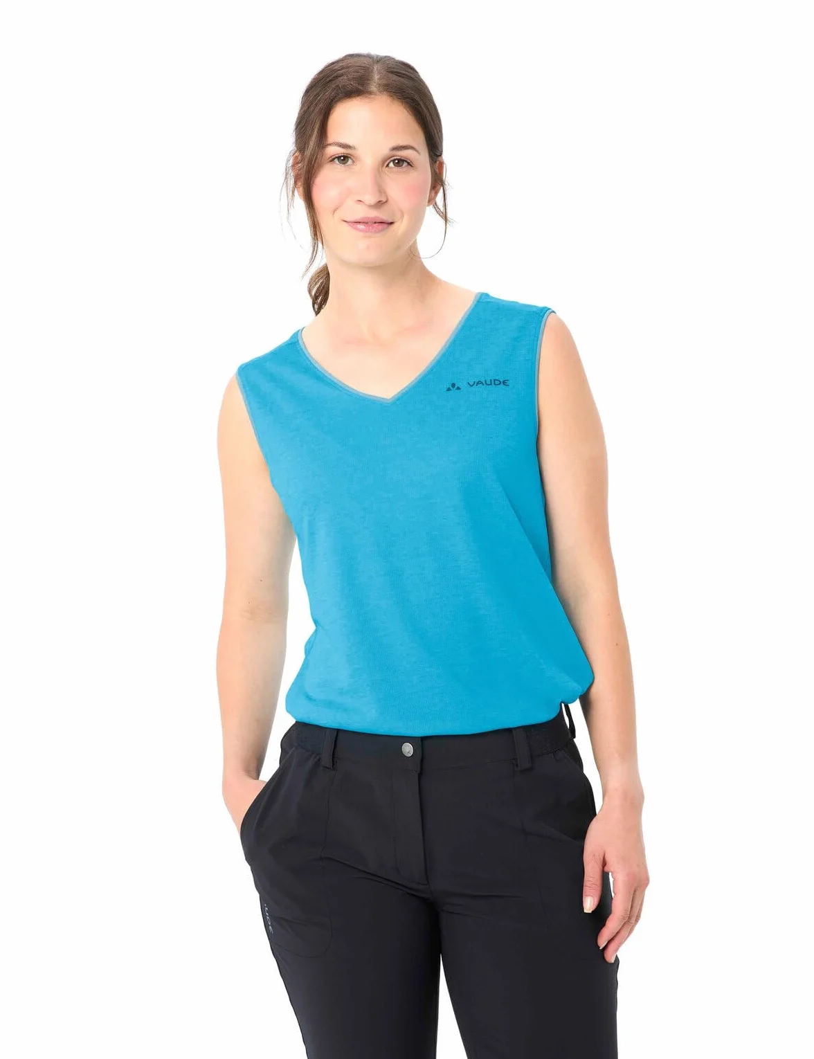 VAUDE Camiseta Esencial para Mujer Top