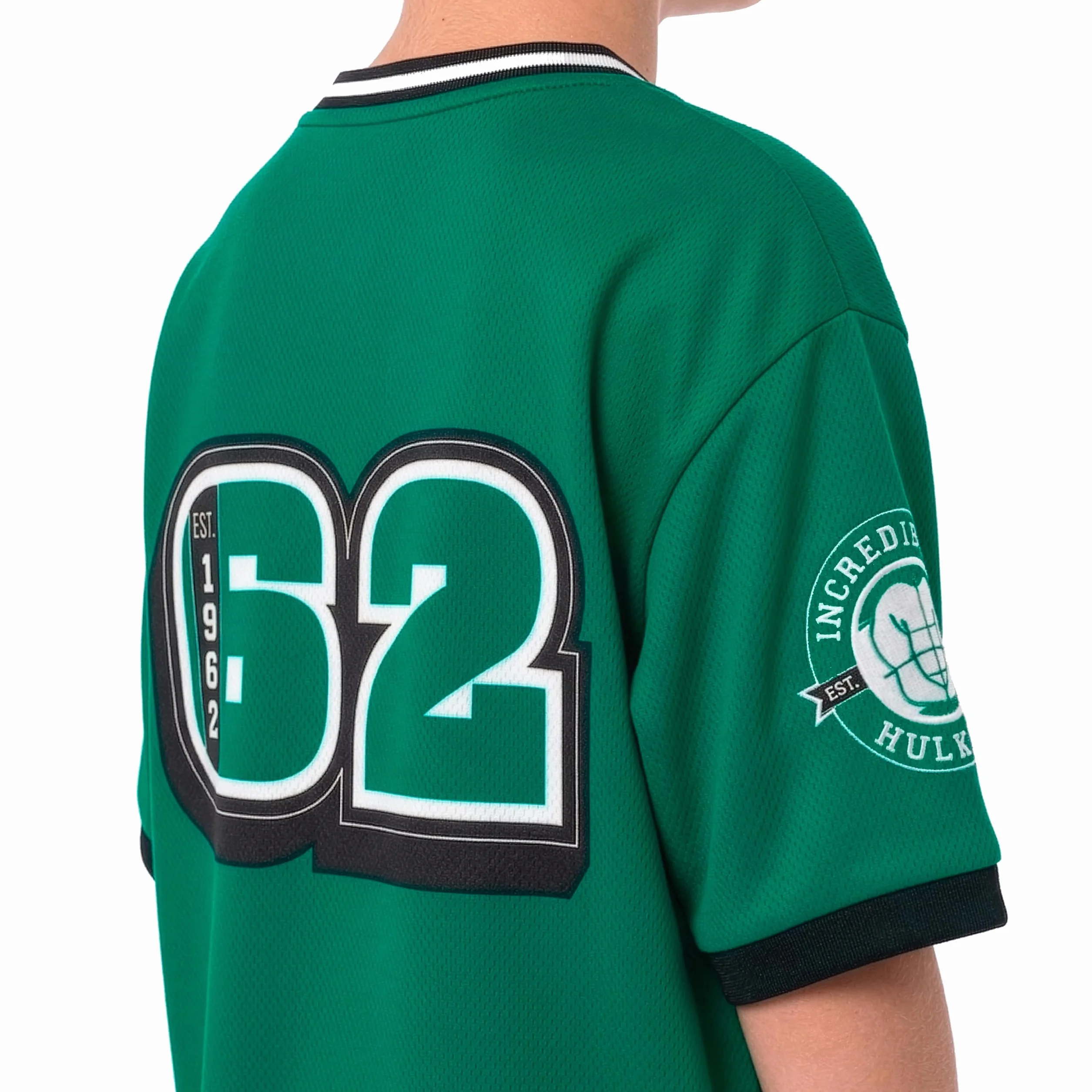 Marvel The Incredible Hulk Camiseta de Fútbol Infantil para Niño