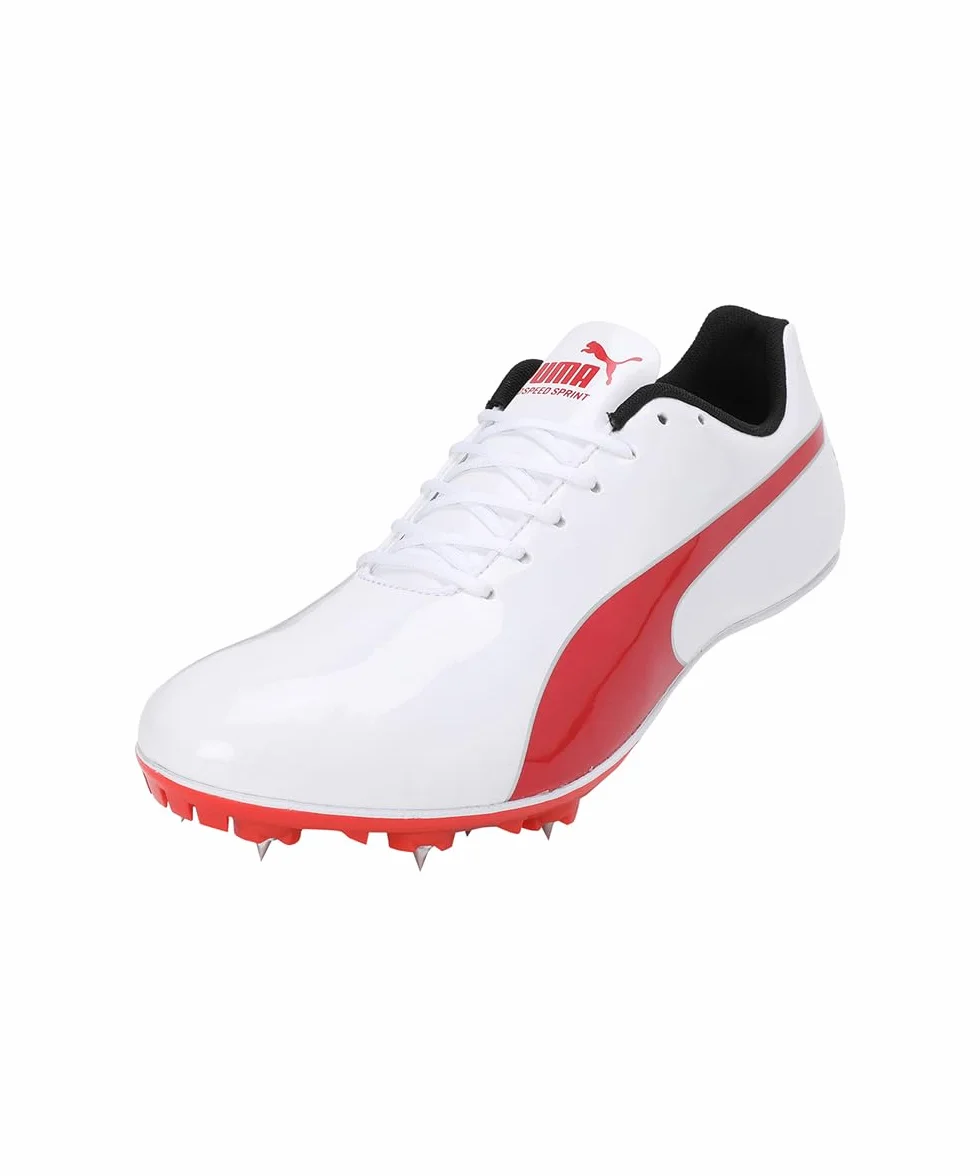 PUMA Evospeed Sprint 14.5 Zapatillas para Correr Spikes Unisex Sun Stream/Black/White