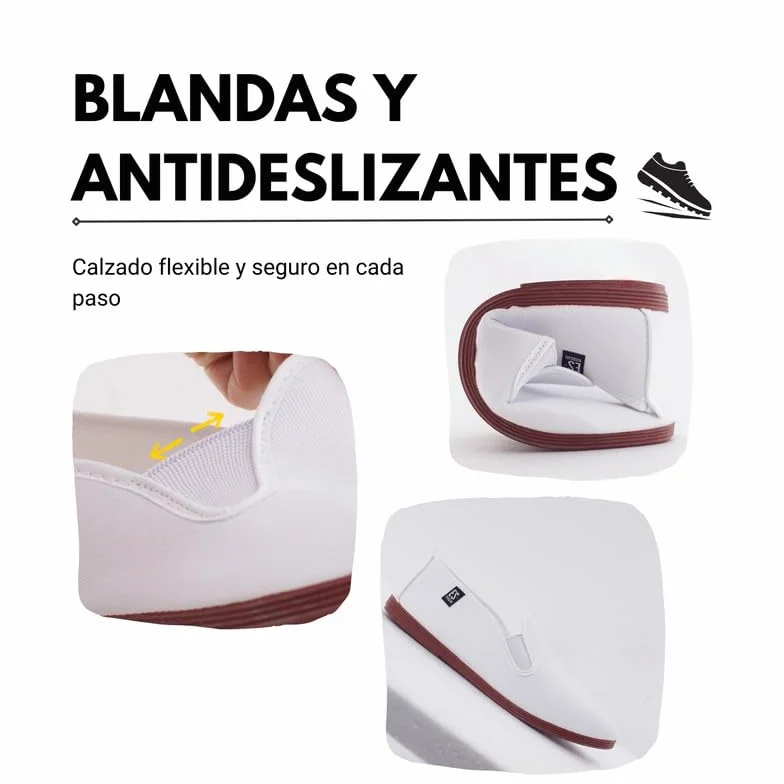 Zapatillas de lona Kung-Fu Escoolers E55 35 Blanco