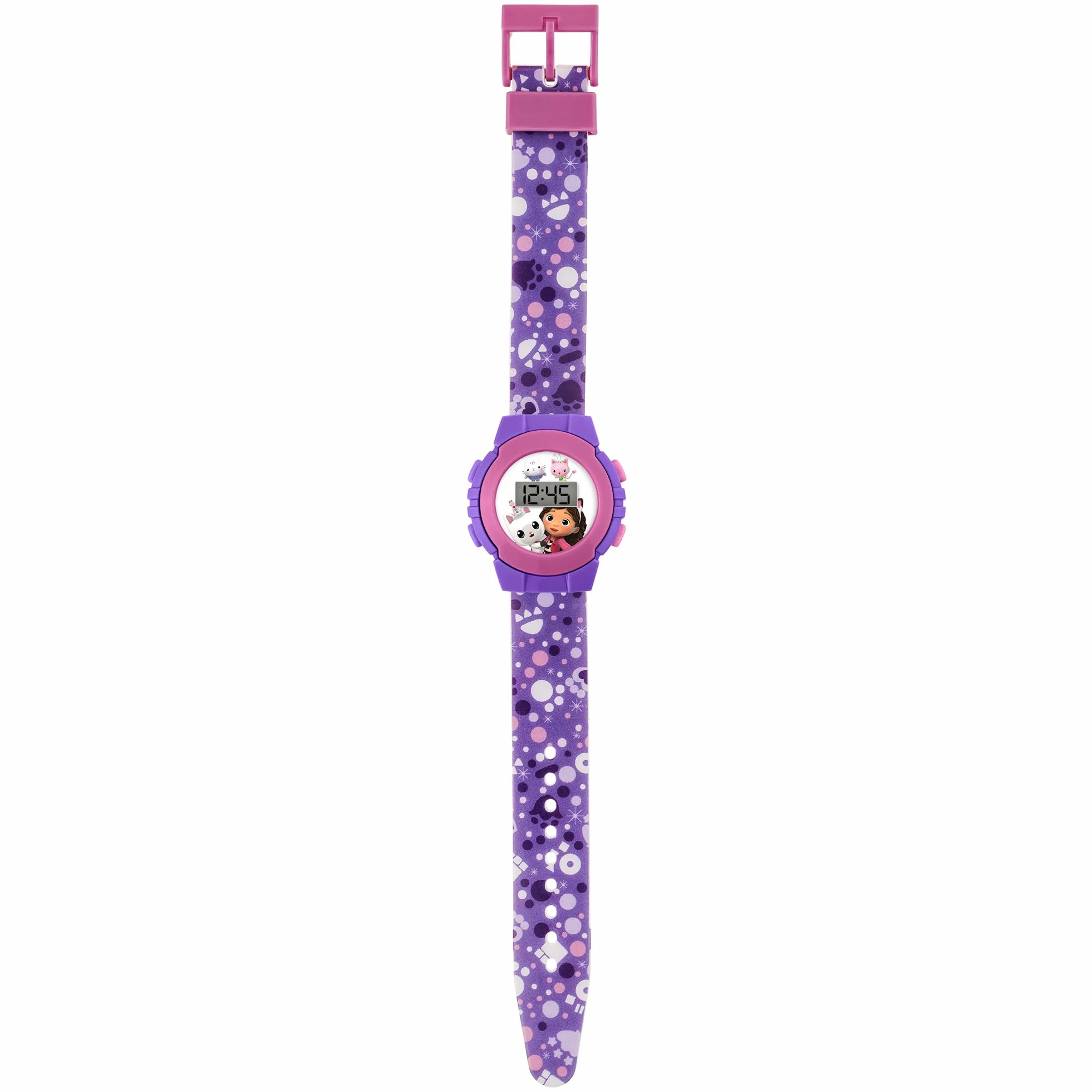 Disney Gabby's Dollhouse Digital Watch GAB4069 Purple