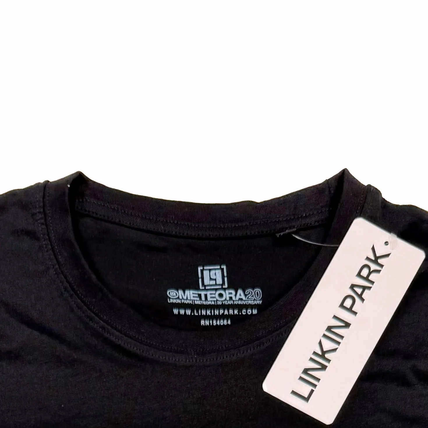 Camiseta oficial vintage Meteora Linkin Park, algodón, unisex, ajuste regular