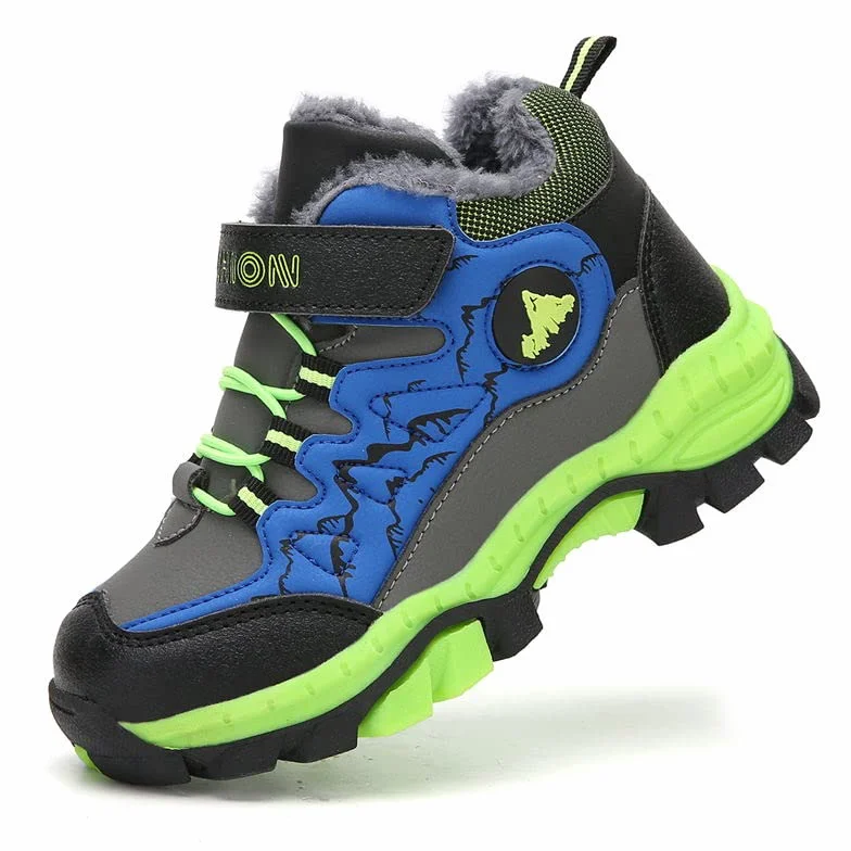 Foryo Botas de Invierno para Niños, Botas de Nieve, Senderismo, Trekking, Cálidas Forradas