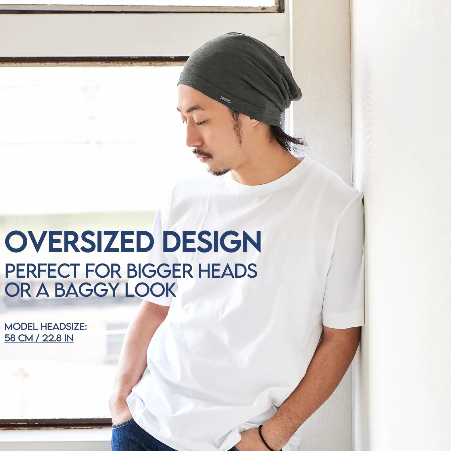 CHARM Gorros Beanie Algodón Mujer Verano Delgado