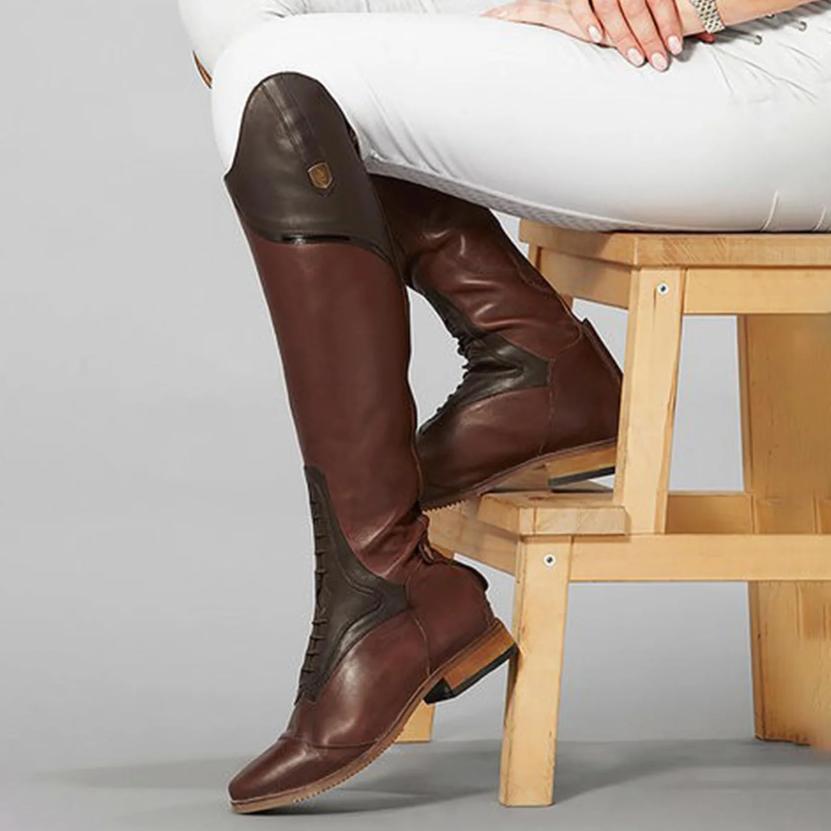 Botas Ecuestres de Cuero PU para Montar, Estilo Retro, Hombre y Mujer