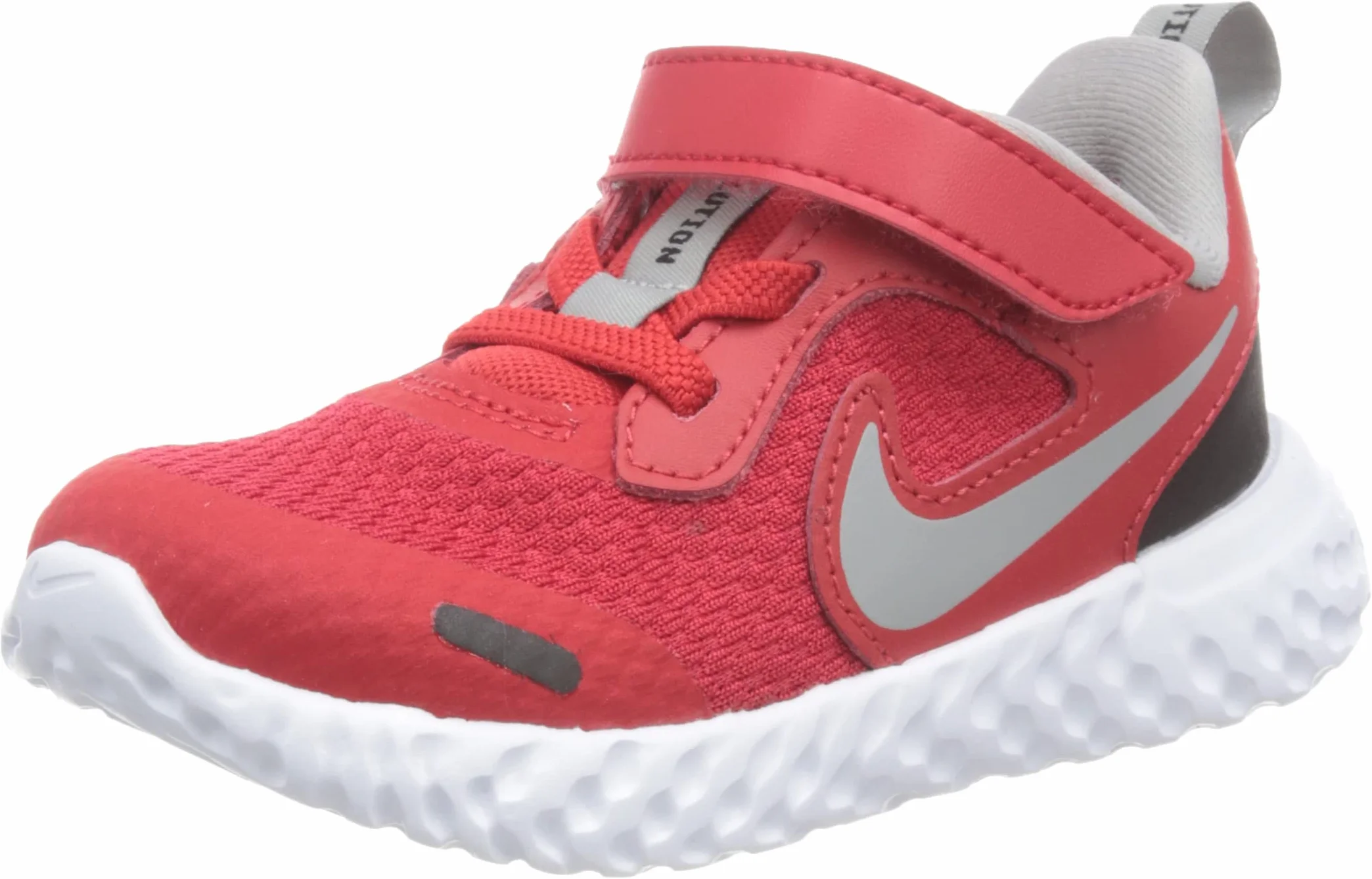 Nike Revolution 5 TDV Zapatos University Red Lt Smoke Grey 22