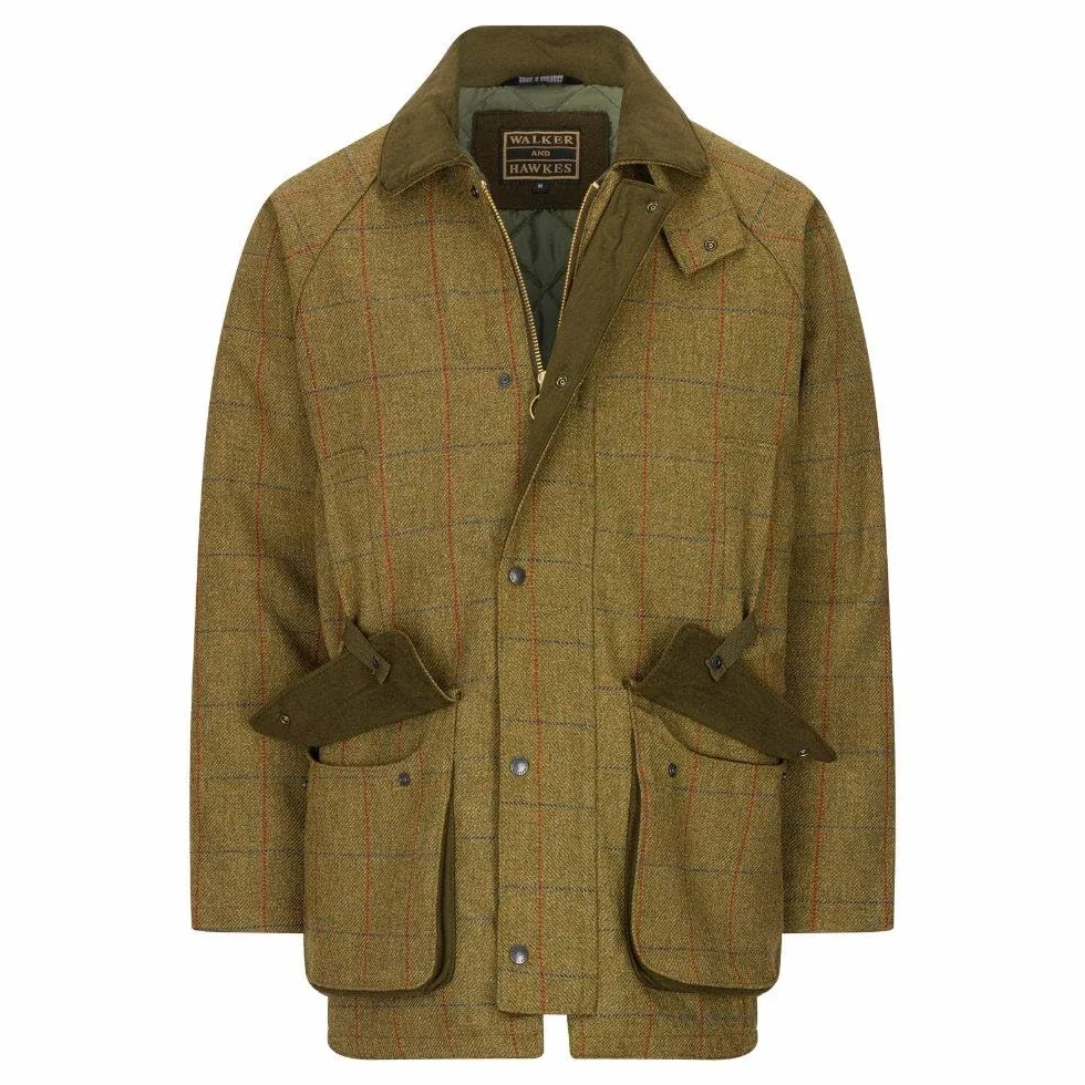 Walker and Hawkes Barlaston Chaqueta de Tweed Hombre Abrigo Hípica Caza