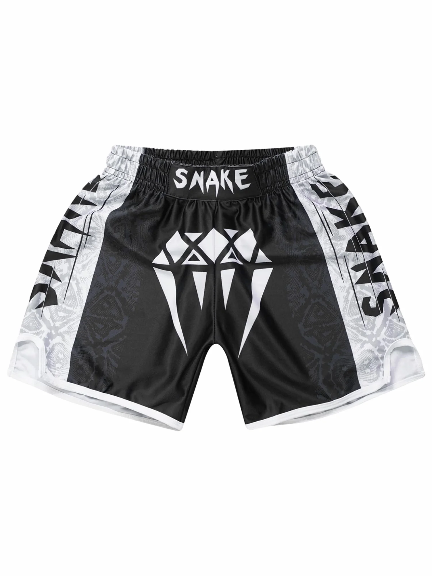 Pantalones cortos de boxeo Muay Thai para niños con cintura elástica