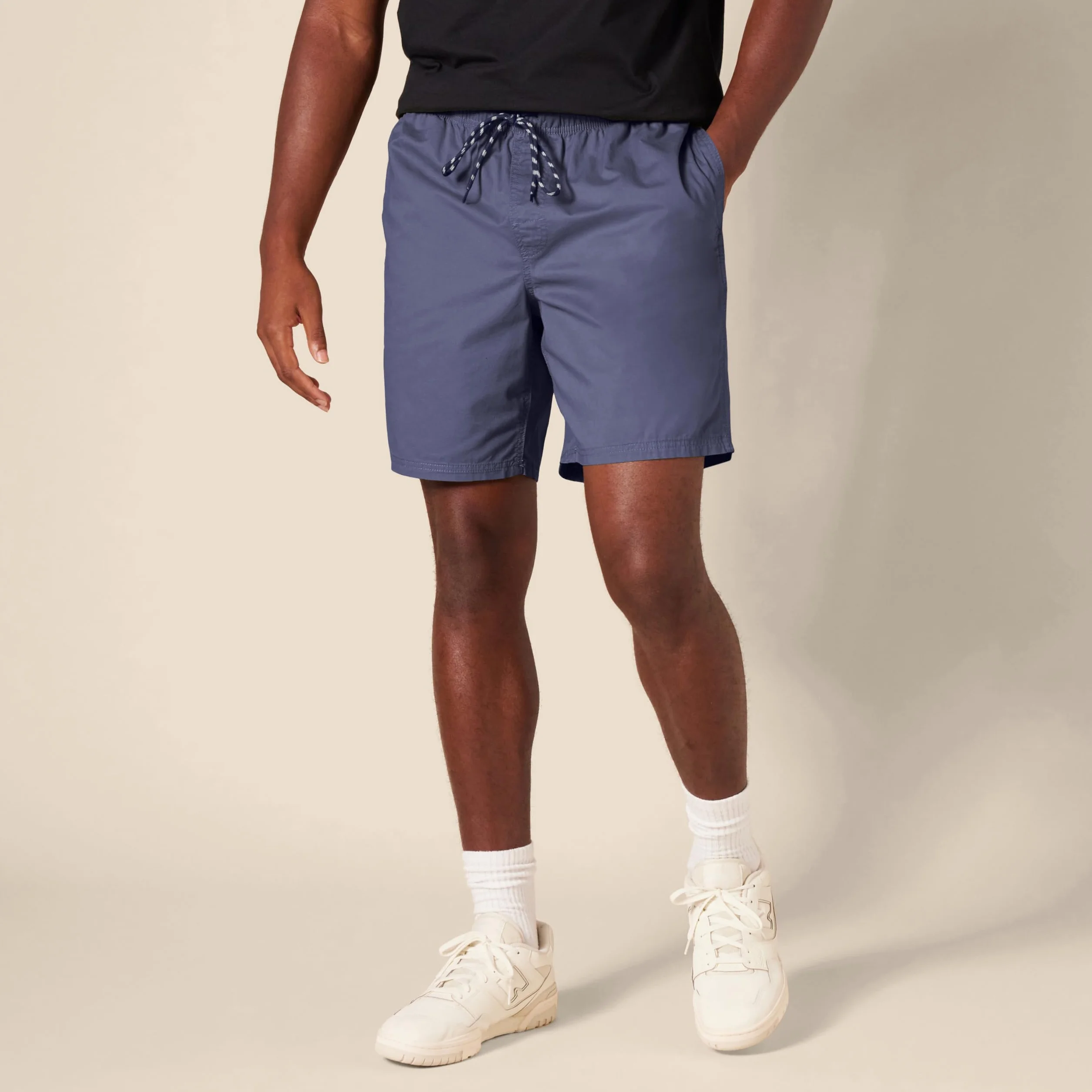 Amazon Essentials Pantalones Cortos de Senderismo Hombre Corte Holgado Cordón Entrepierna 20cm Tallas Grandes