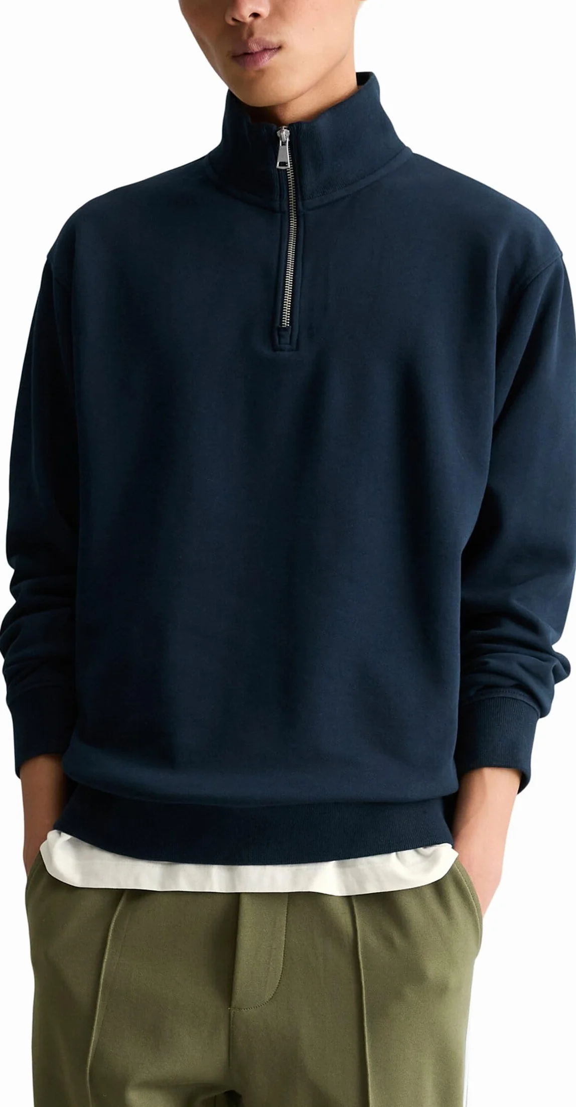Marc O'Polo Denim Jersey Marinero Hombre de algodón orgánico Relaxed Fit