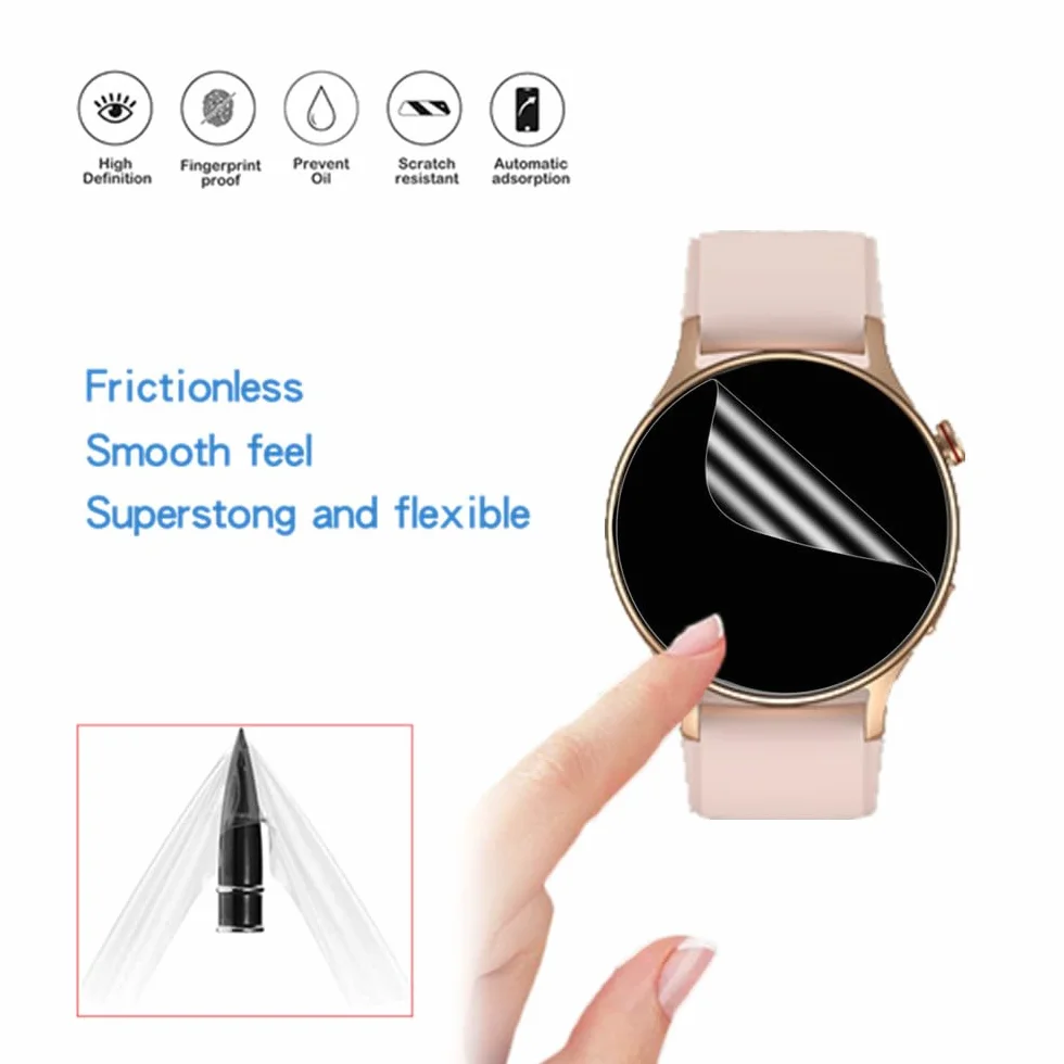 Protector de pantalla Fitpolo AR-01 Aeac AR01 TPU HD 1,32 pulgadas 6 unidades