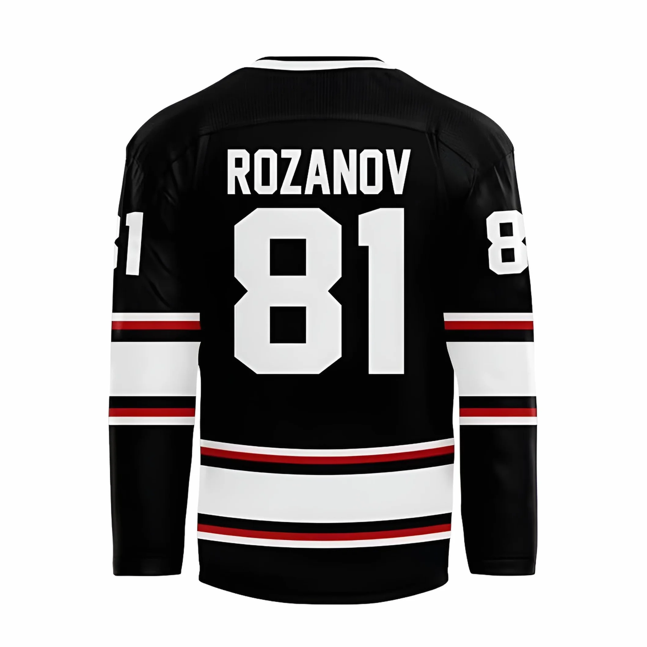 Sudadera de Hockey Heated Rivalry Rozanov 81 Hollander 24 Jersey Cuello Cordones Manga Larga Unisex Streetwear