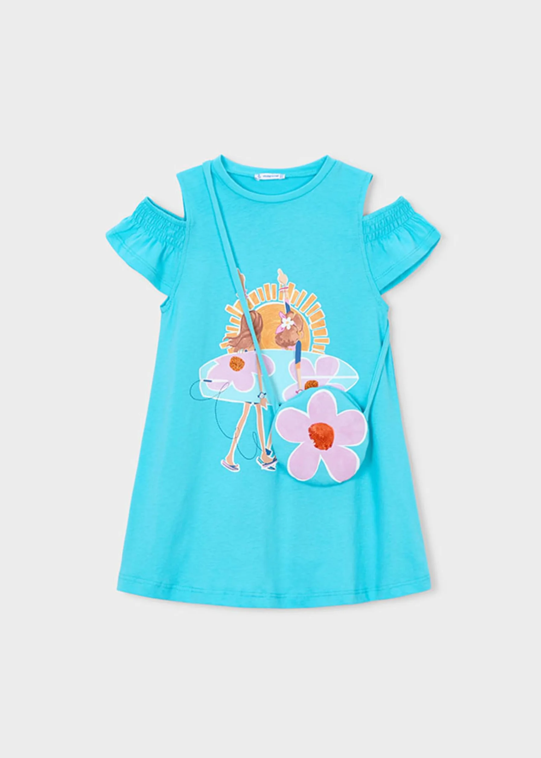 Mayoral Vestido Aplicaciones niña