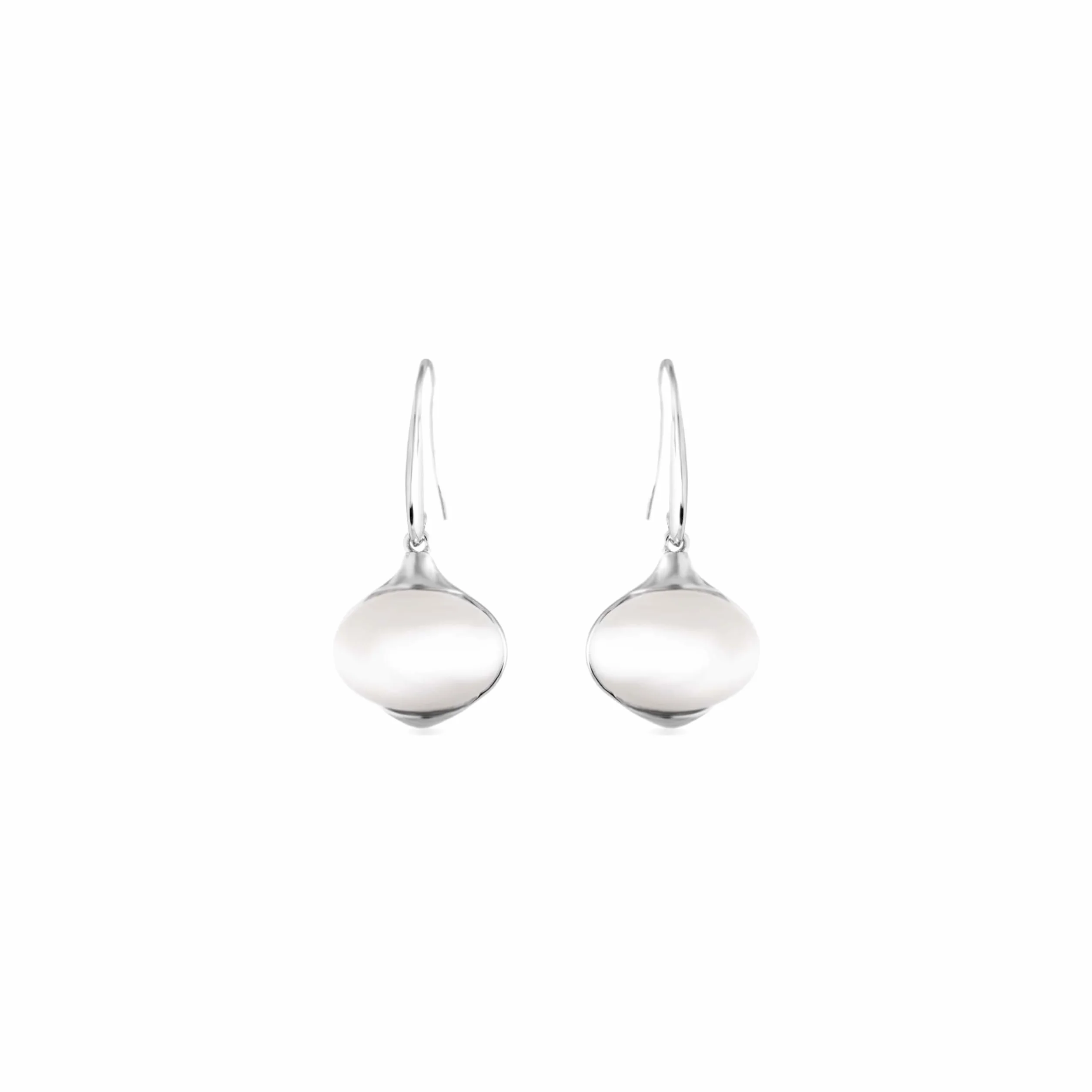 LUXENTER Pendientes Rodio Rosa Largos Mujer Modelo Jelani