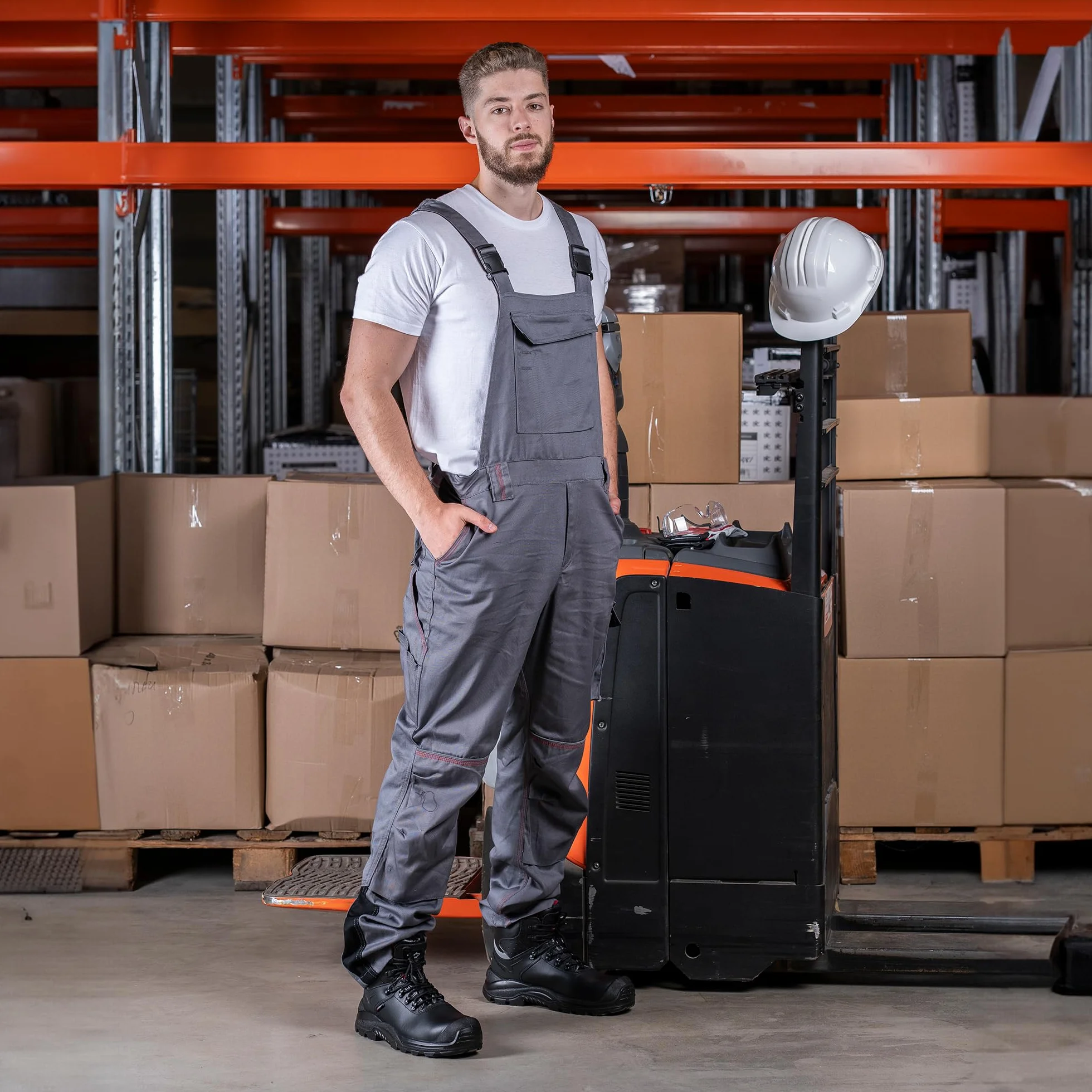 BWOLF RAPTOR Peto de Trabajo Hombre Algodón reflectantes