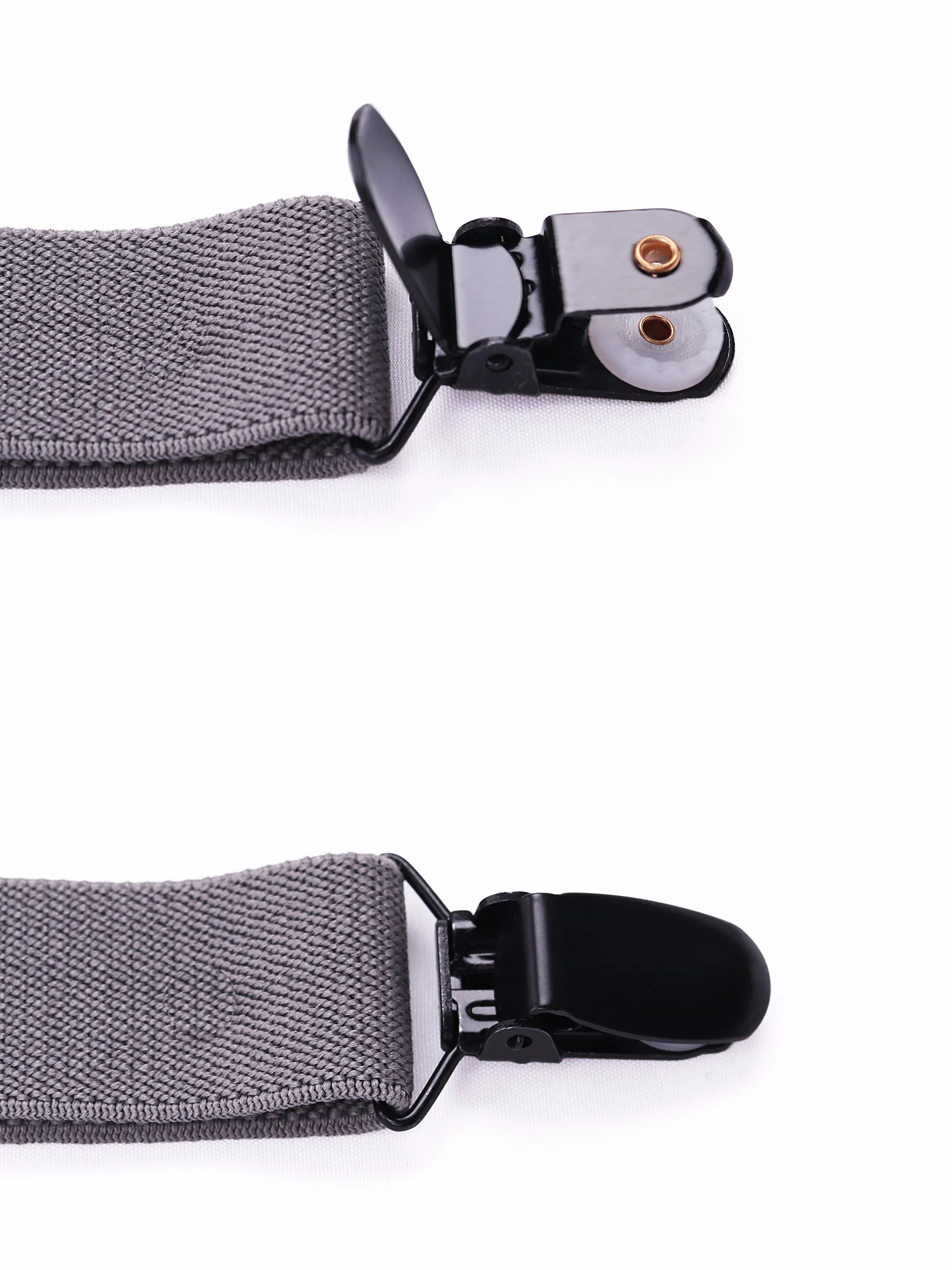 Tirantes Pajaritas Conjunto 3 Negro Clips Y-forma Elástico para Niños Bebé 1-5 Años